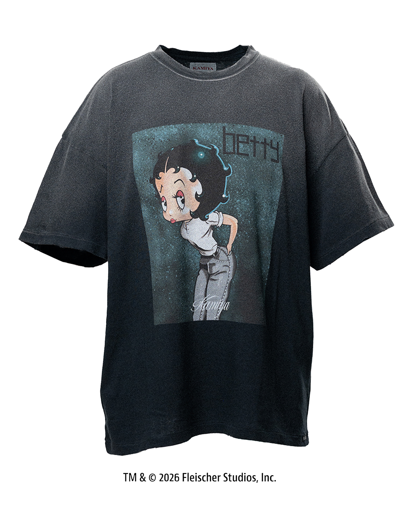 KAMIYA・カミヤ - Tシャツ・カットソー I’M COMING OUTBETTY BOOP TEE / BLACK