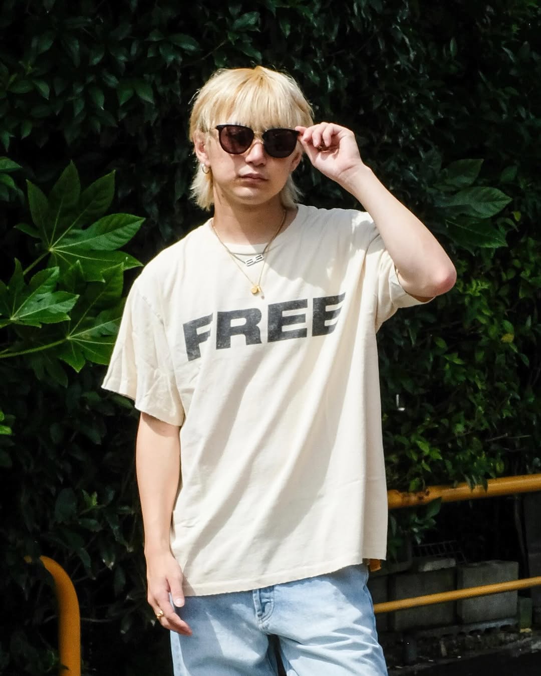 GALLERY DEPT.・ギャラリー デプト - Tシャツ・カットソー FREE TEE / ARCHIVAL WHITE