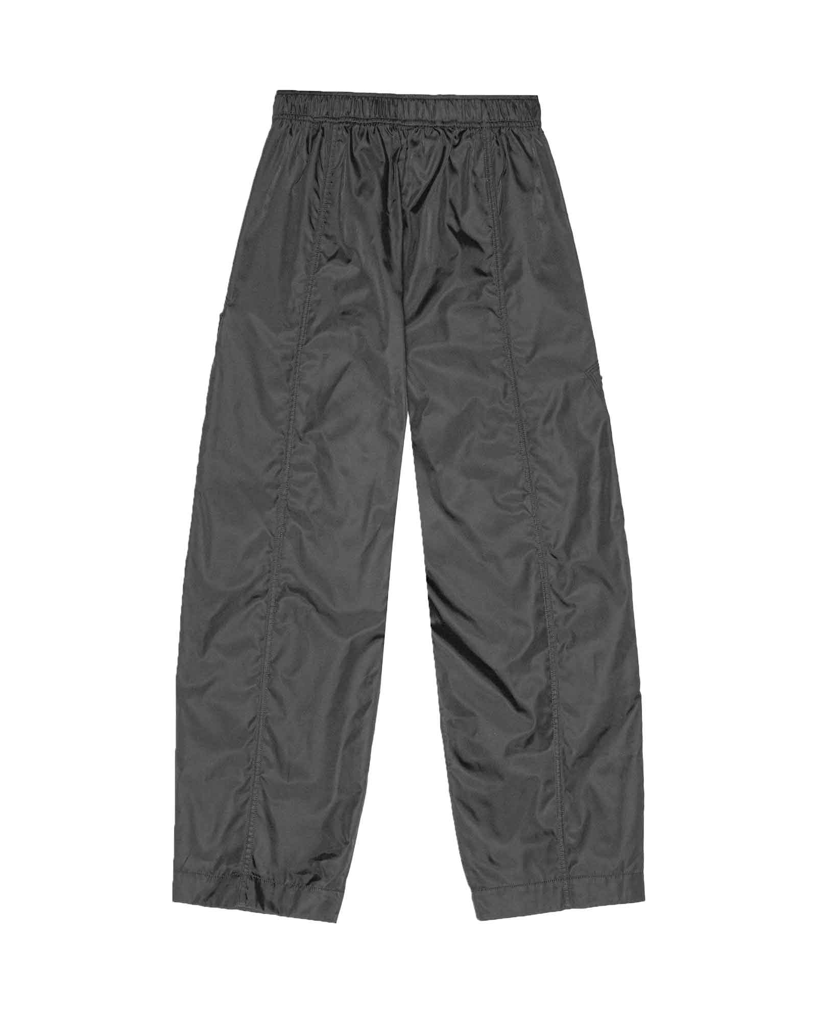 GANNI・ガニー - その他パンツ DUCHESSE NYLON OVERSIZED ELASTICATED PANTS / BLACK