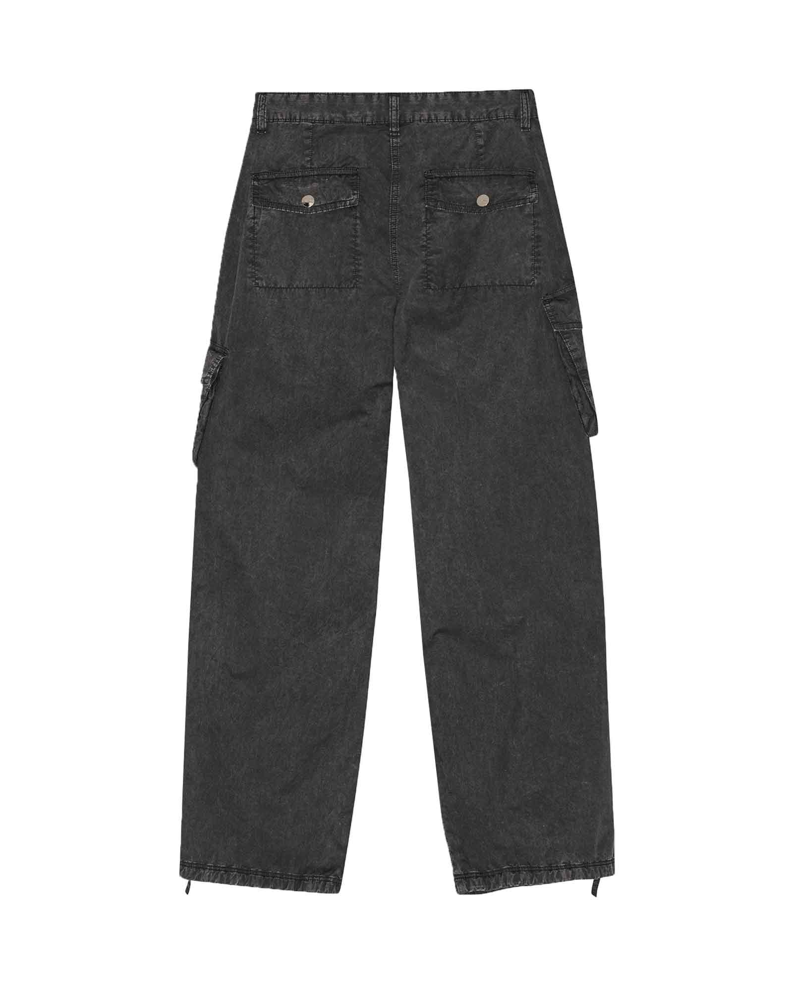 GANNI・ガニー - その他パンツ WASHED COTTON TWILL PANTS / PHANTOM