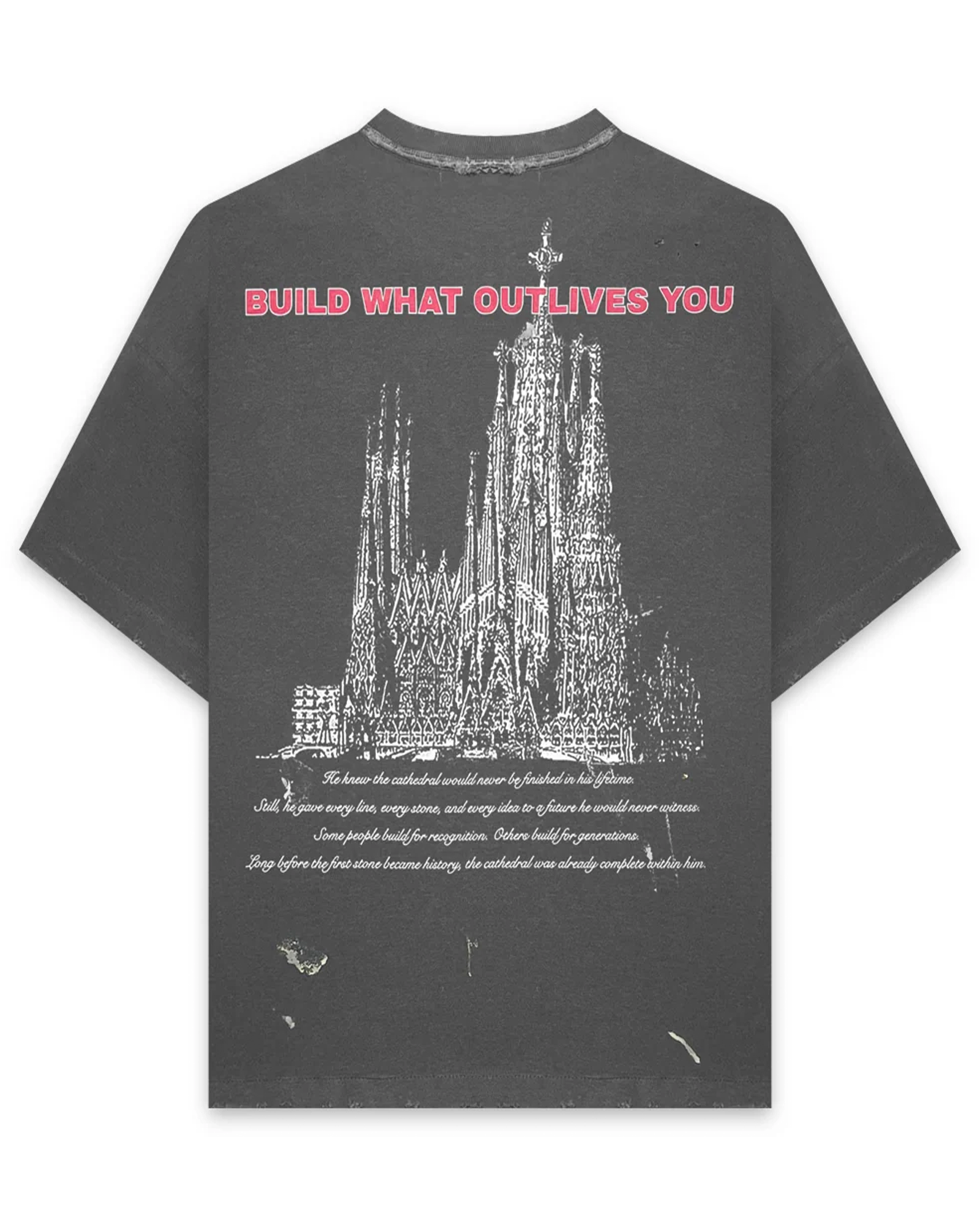 Rebelle de luxe・ルベルドゥリュクス - トップス "RDL S/S GAUDI TEE"  / BLACK