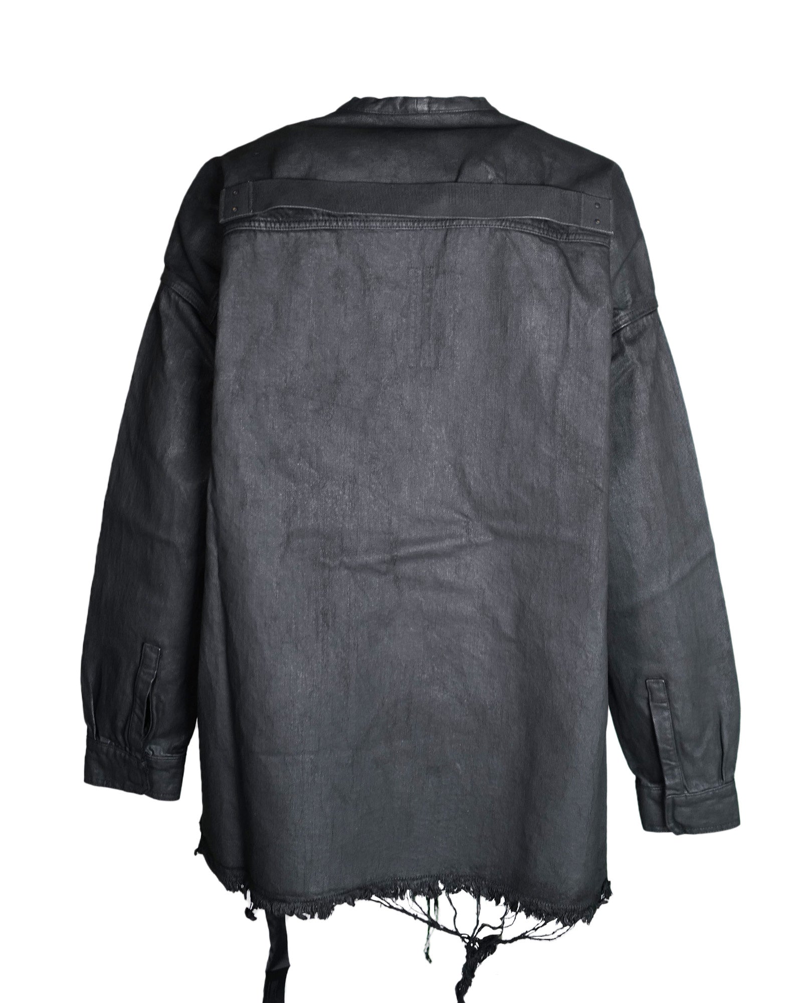 RICK OWENS DRKSHDW・rick owens dark shadow -  GIACCA IN DENIM - LIDOLARRY SHIRT / BLACK