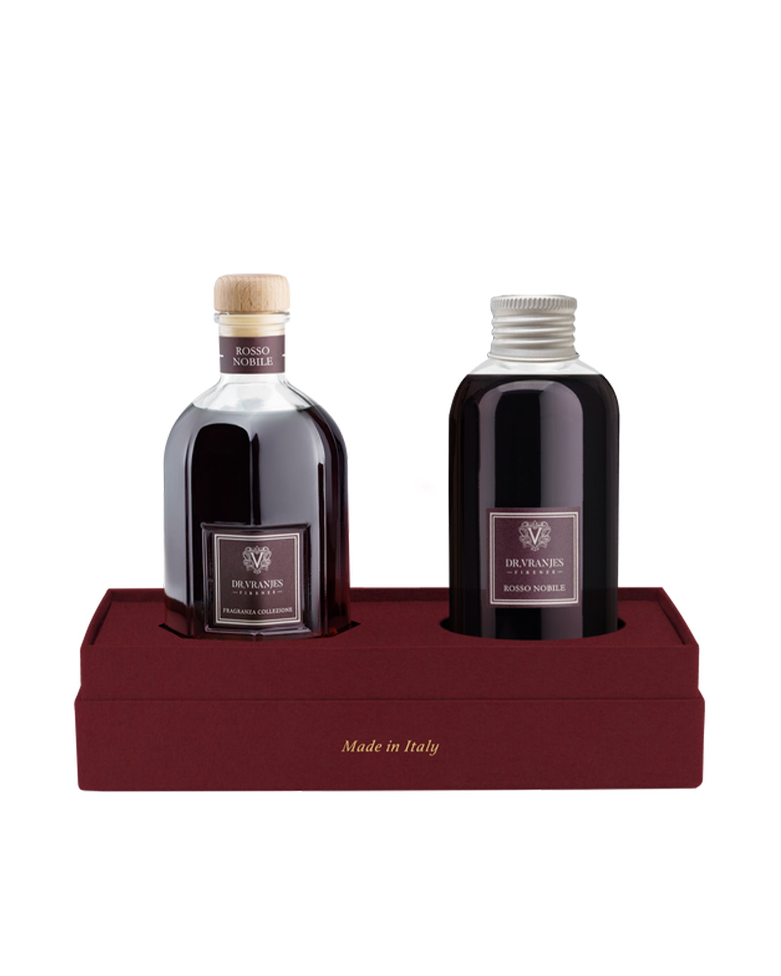 Dr. Vranjes・ドットール ヴラニエス - インテリア GIFT BOX ROSSO NOBILE / DIFFUSER 100ml REFILL 150ml