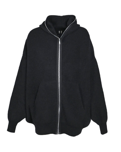 【希少新品】Rick Owens GIMP HOODIEコーティング　ショート丈 RICK OWENS DRKSHDW GIMP HOODIE (RICK OWENS/パーカー・フーディ