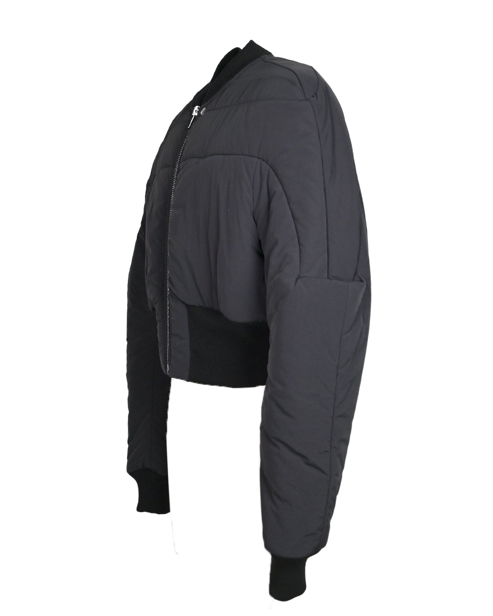 RICK OWENS・リック オウエンス - ジャケット GIRDERED BOMBER / BLACK