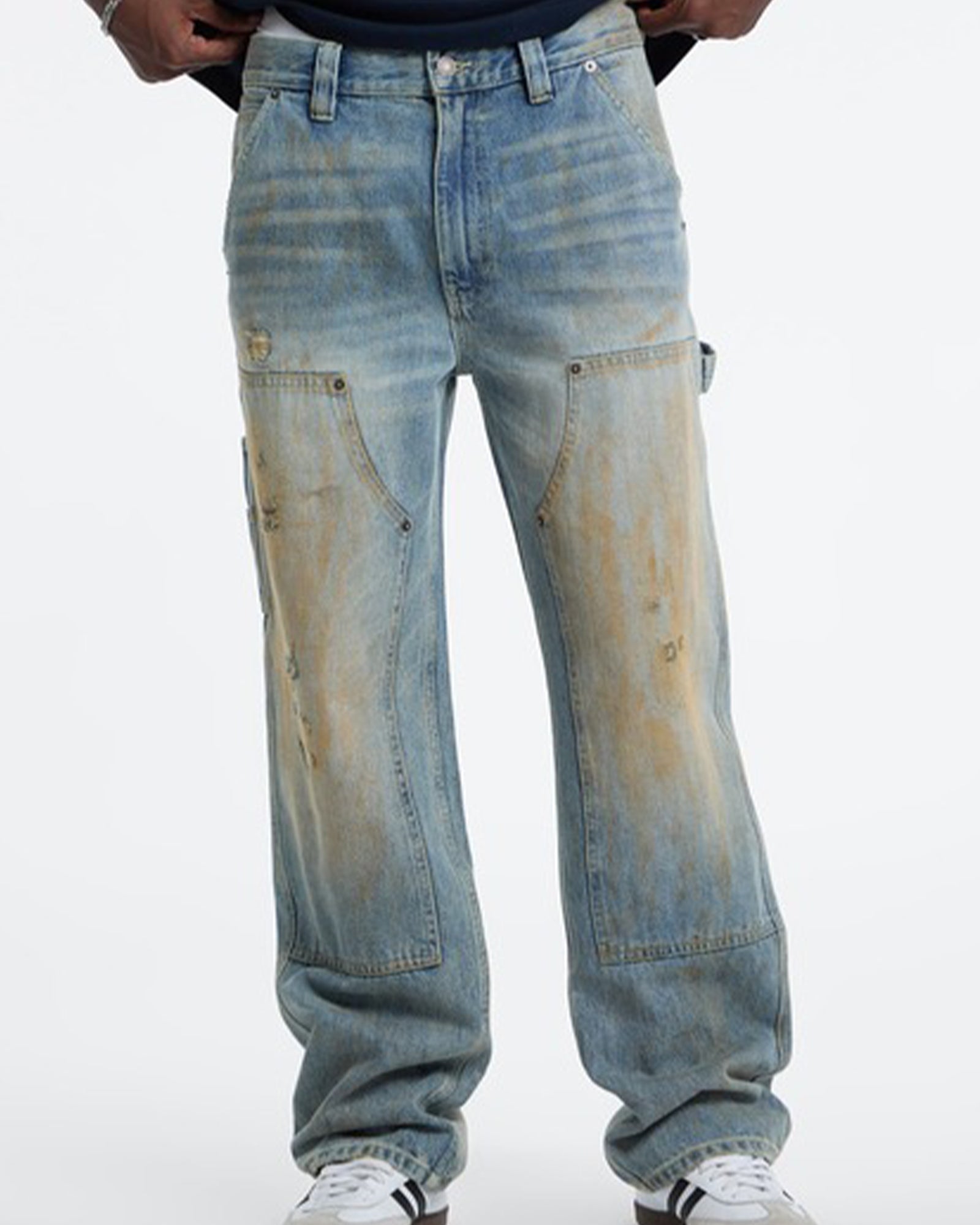 GUESS JEANS・ゲス ジーンズ - デニムパンツ GO PANEL CARPENTER PANT / INDIGO