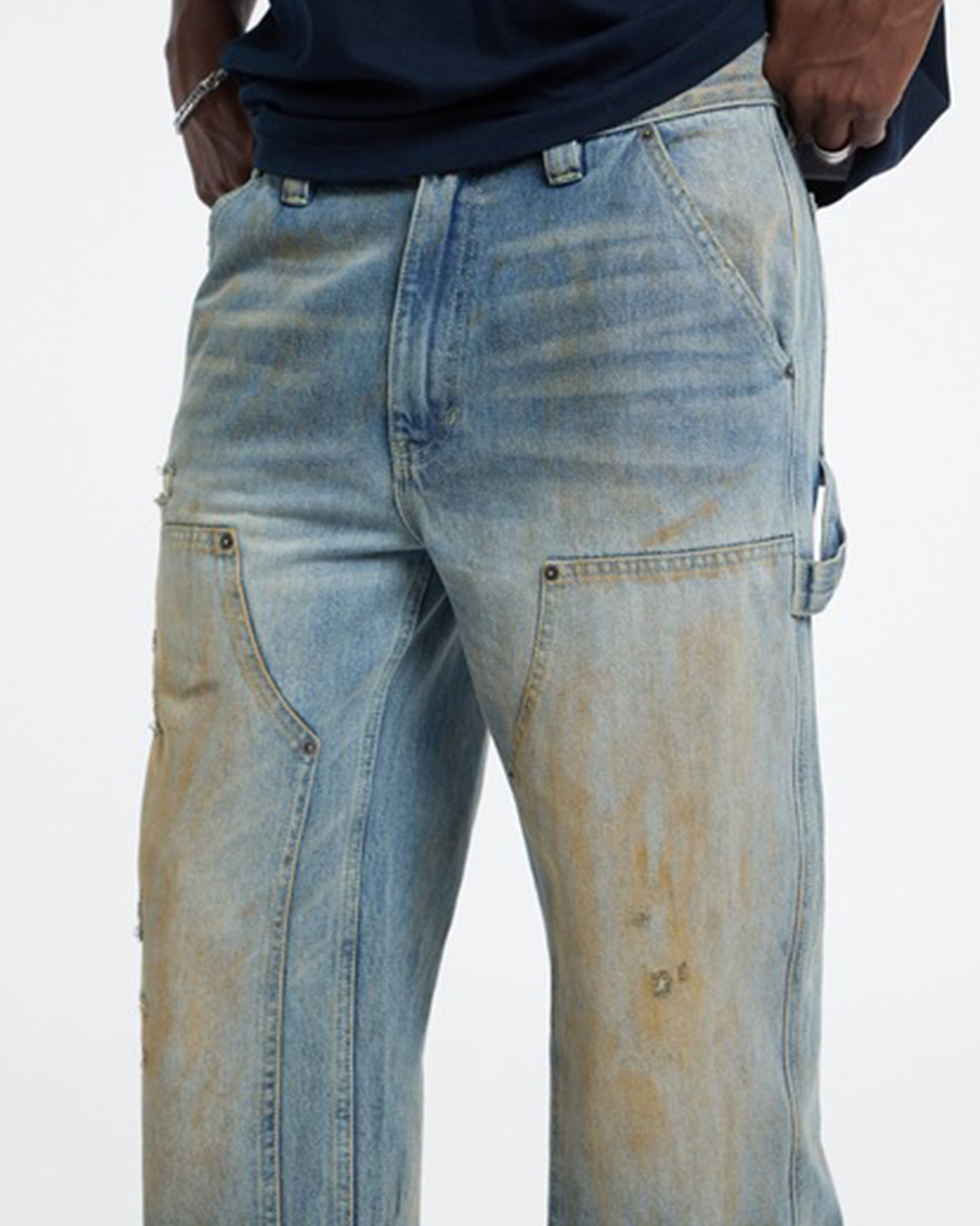 GUESS JEANS・ゲス ジーンズ - デニムパンツ GO PANEL CARPENTER PANT / INDIGO