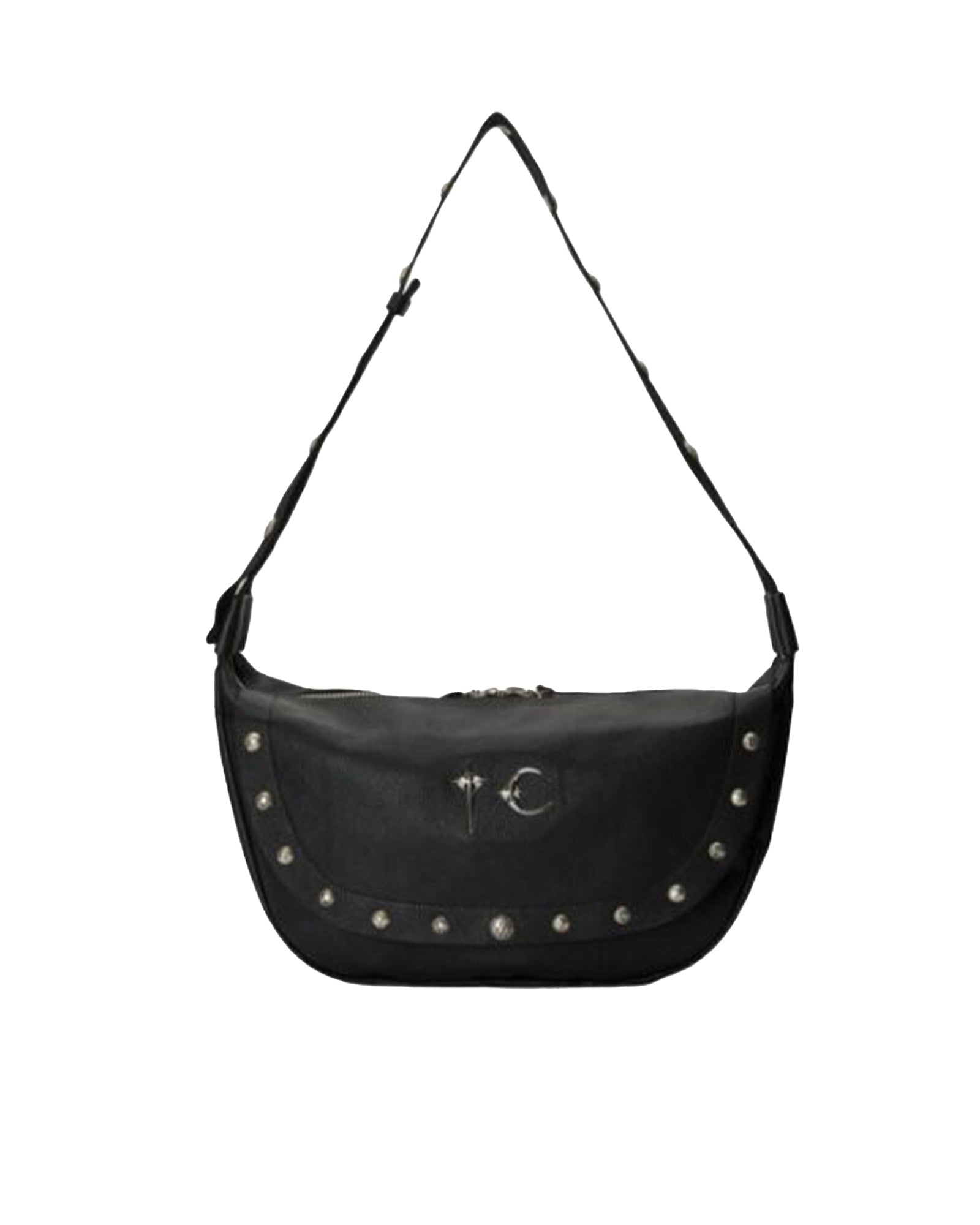 THUG CLUB・サグクラブ - ショルダーバッグ GOAT SKIN DRAGON MESSENGER BAG / BLACK