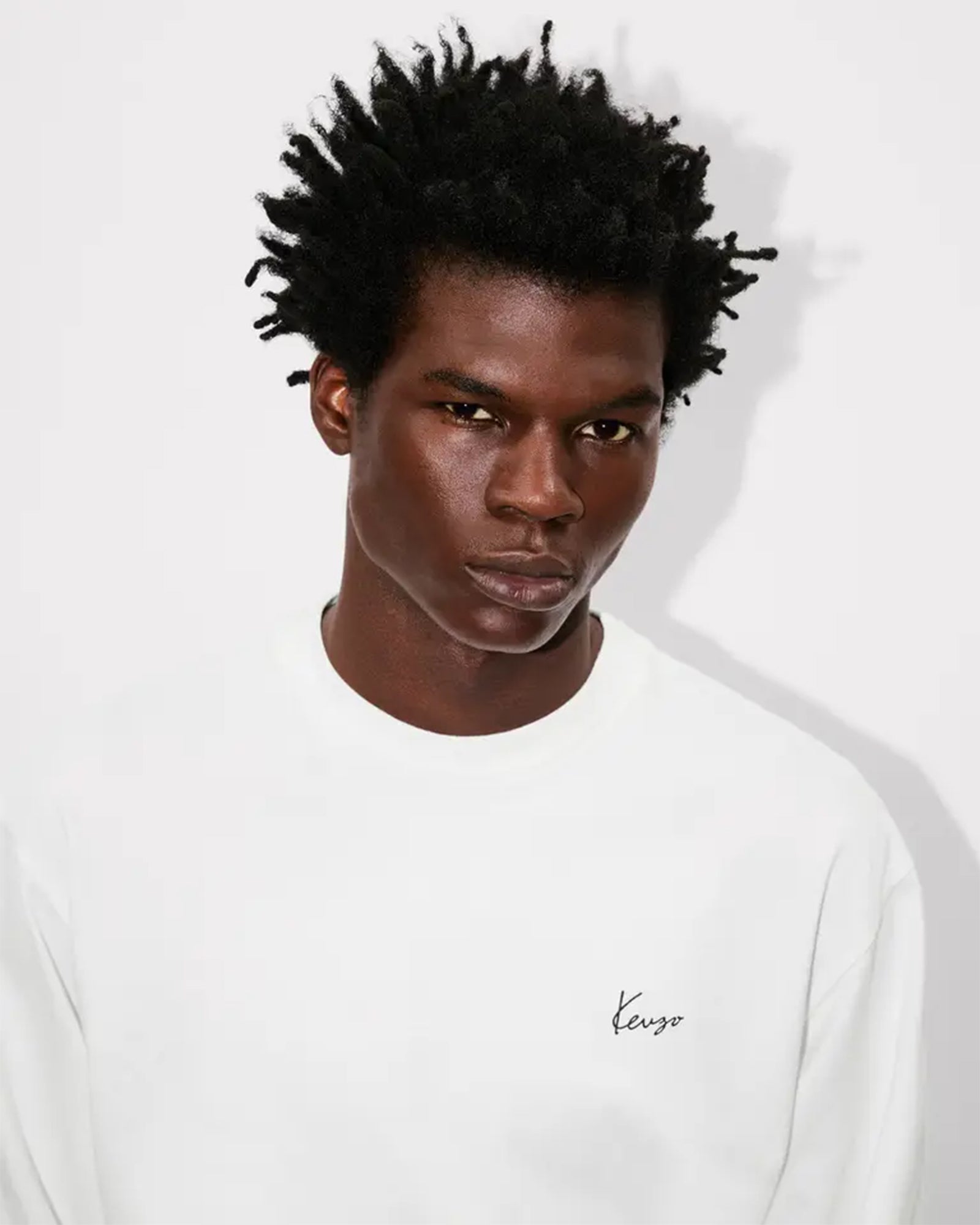 KENZO・ケンゾー - L/S Tシャツ GOTS KENZO ARCHIVE BOUQUET RELAX LONG SLEEVE TSHIRT / OFF WHITE