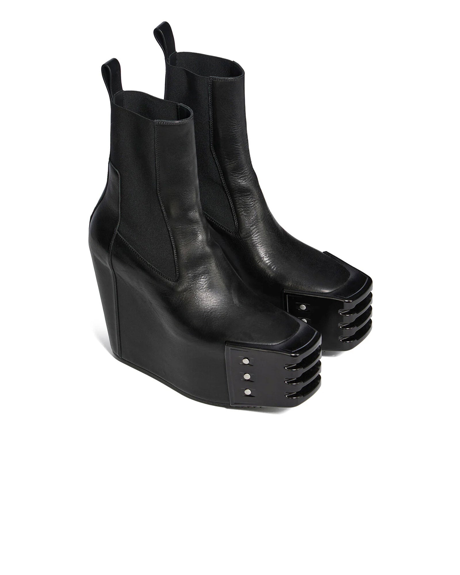 RICK OWENS (リック オウエンス) 26SS ヒールブーツ「GRILLED WEDGE