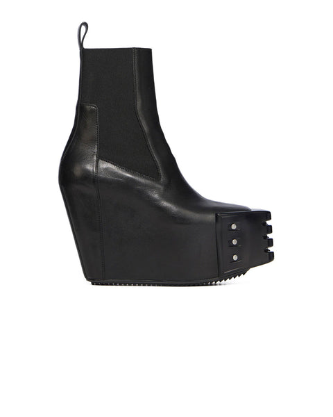 RICK OWENS (リック オウエンス) 26SS ヒールブーツ「GRILLED WEDGE