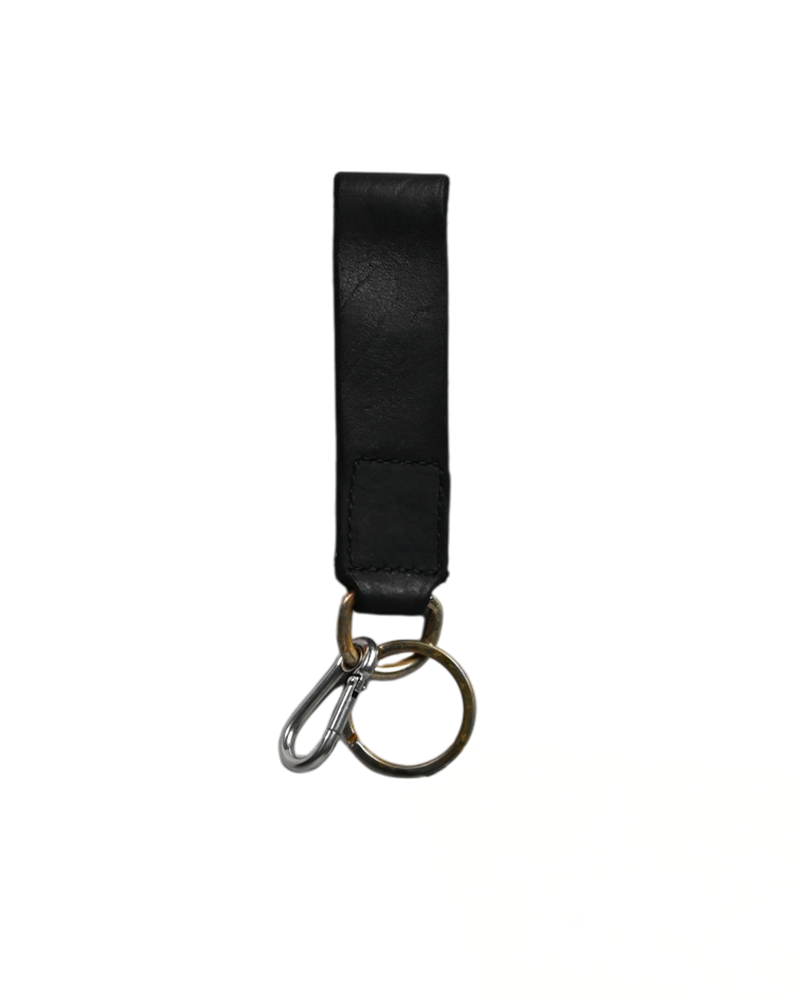 GUIDI・グイディ - グッズ GROPPONE FULL GRAIN
LEATHER KEYCHAIN / BLACK