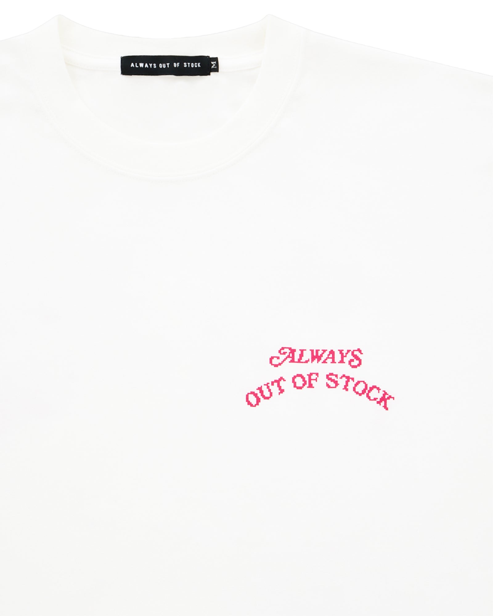 ALWAYS OUT OF STOCK・オールウェイズ アウト オブ ストック - Tシャツ・カットソー OFFICIAL SITE URL S/S TEE / WHITE