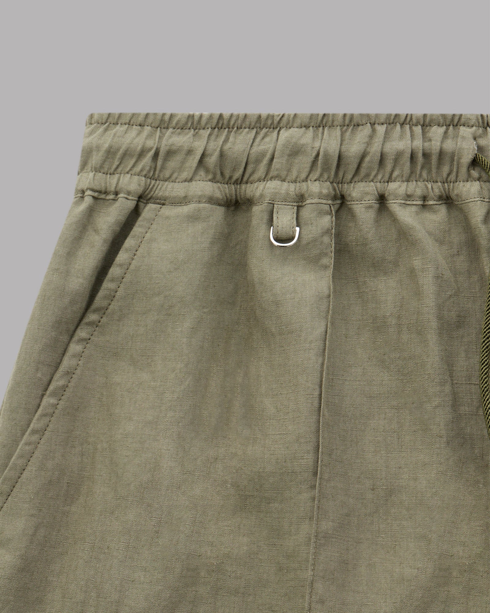 ALWAYS OUT OF STOCK・オールウェイズ アウト オブ ストック - その他パンツ LINEN CENTER CREEK PANTS / OLIVE