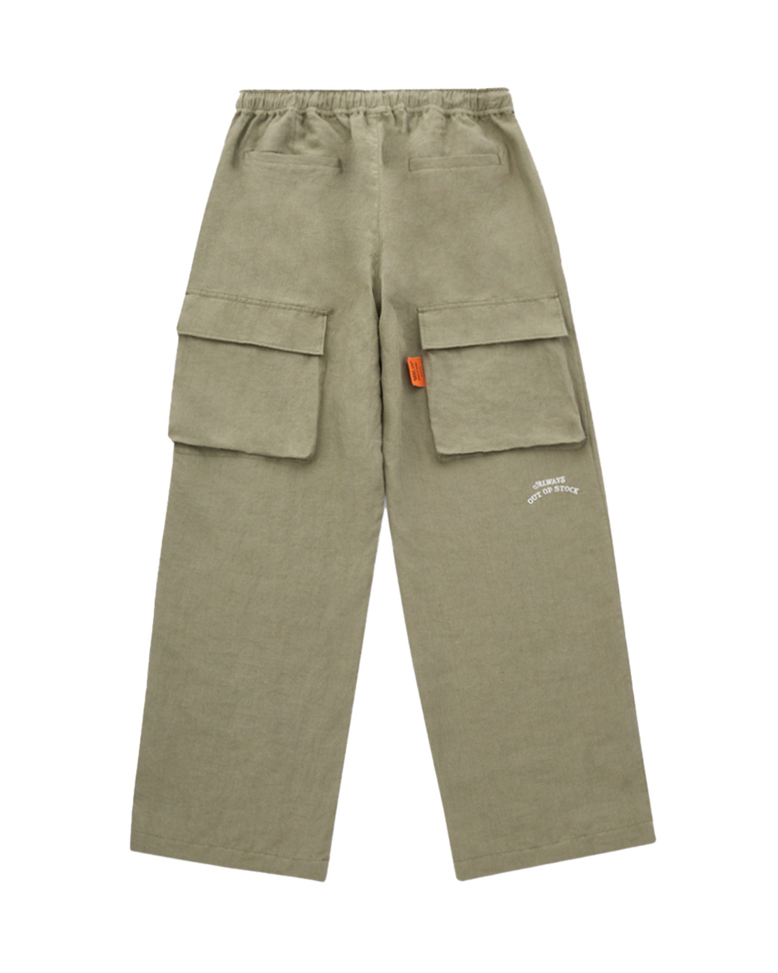 ALWAYS OUT OF STOCK・オールウェイズ アウト オブ ストック - その他パンツ LINEN CENTER CREEK PANTS / OLIVE