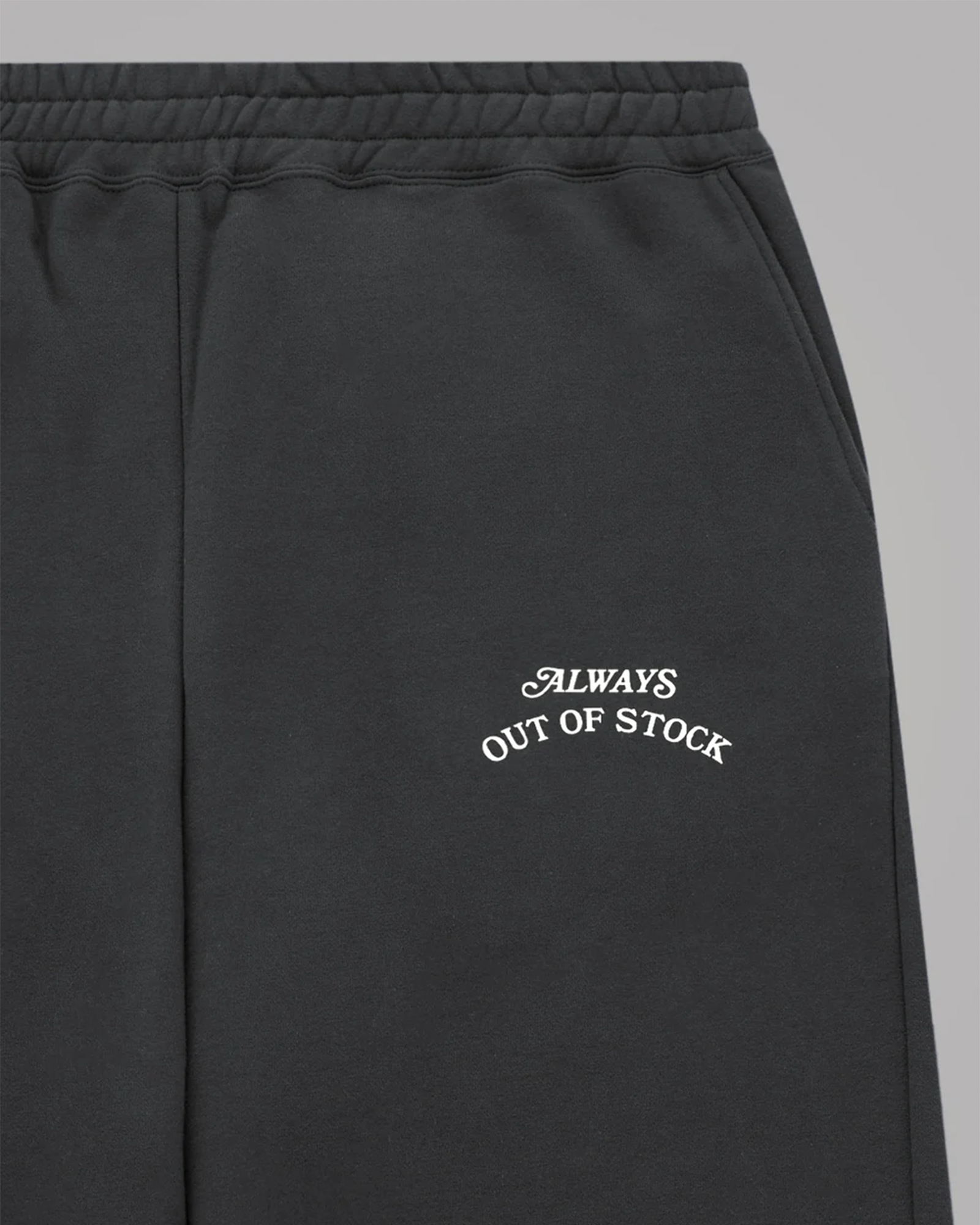ALWAYS OUT OF STOCK・オールウェイズ アウト オブ ストック - スウェットパンツ BASIC LOGO  SWEATPANTS / CHARCOAL