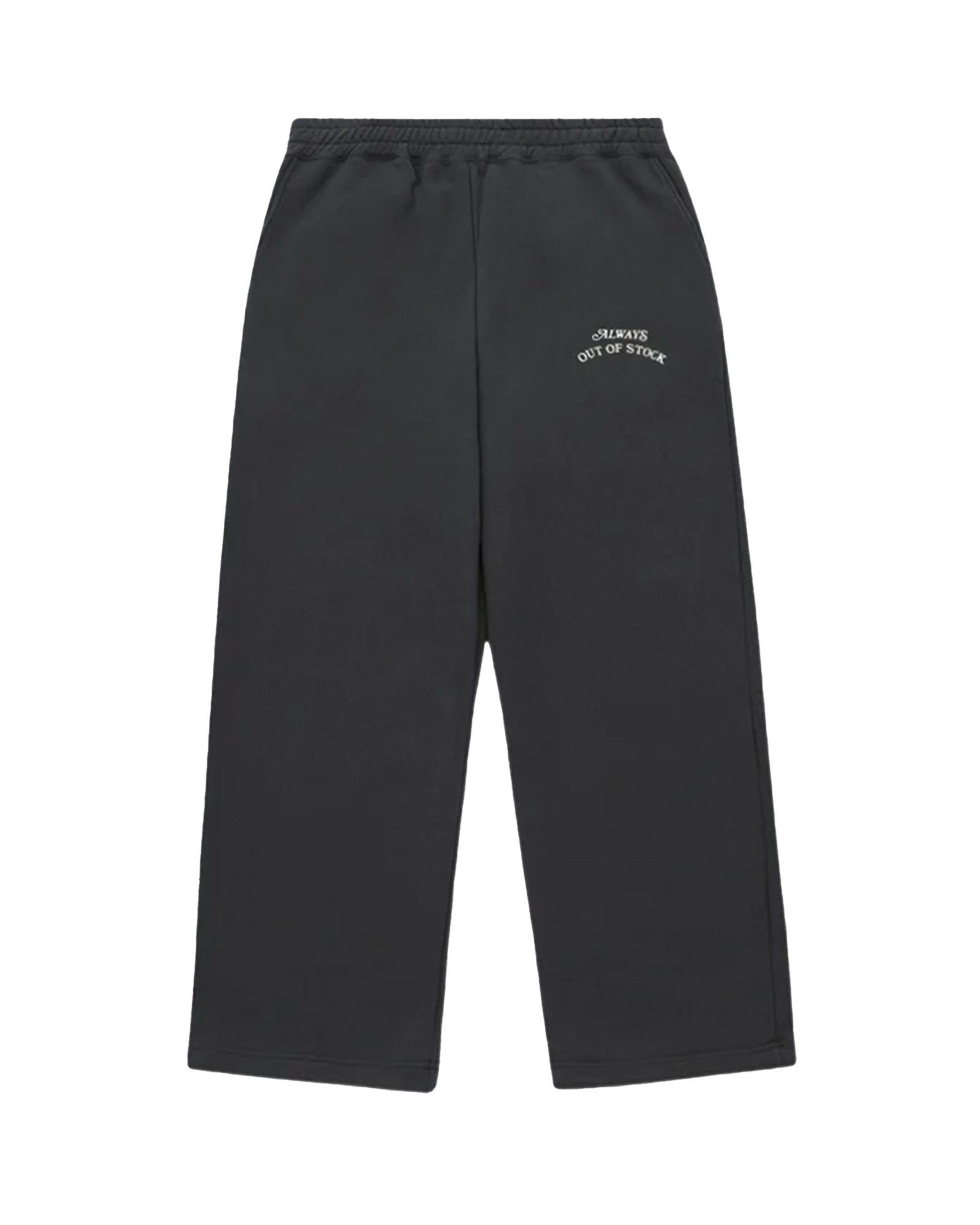 ALWAYS OUT OF STOCK・オールウェイズ アウト オブ ストック - スウェットパンツ BASIC LOGO  SWEATPANTS / CHARCOAL