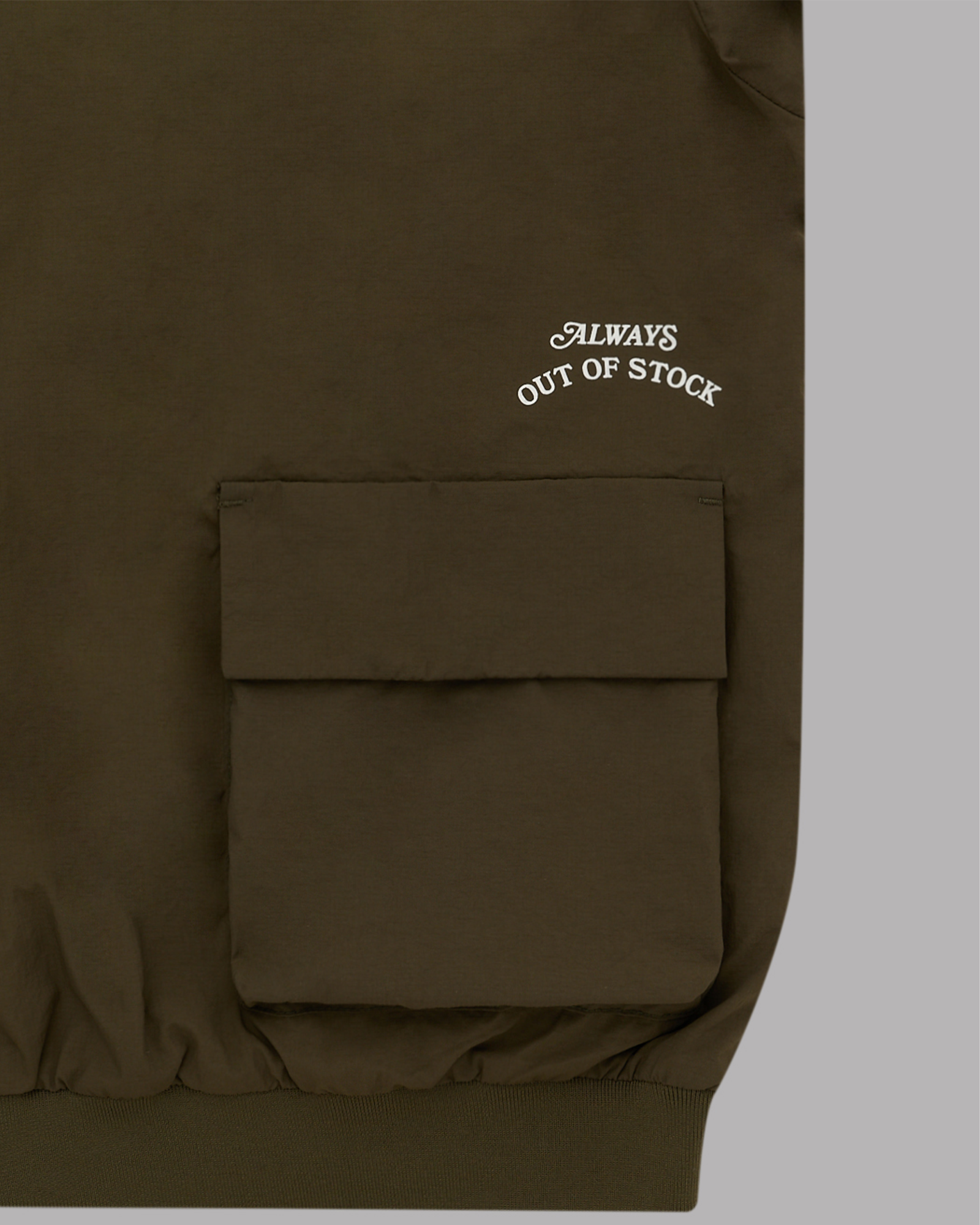ALWAYS OUT OF STOCK・オールウェイズ アウト オブ ストック - ジャケット UMBRO SHELL JACKET / BLACK