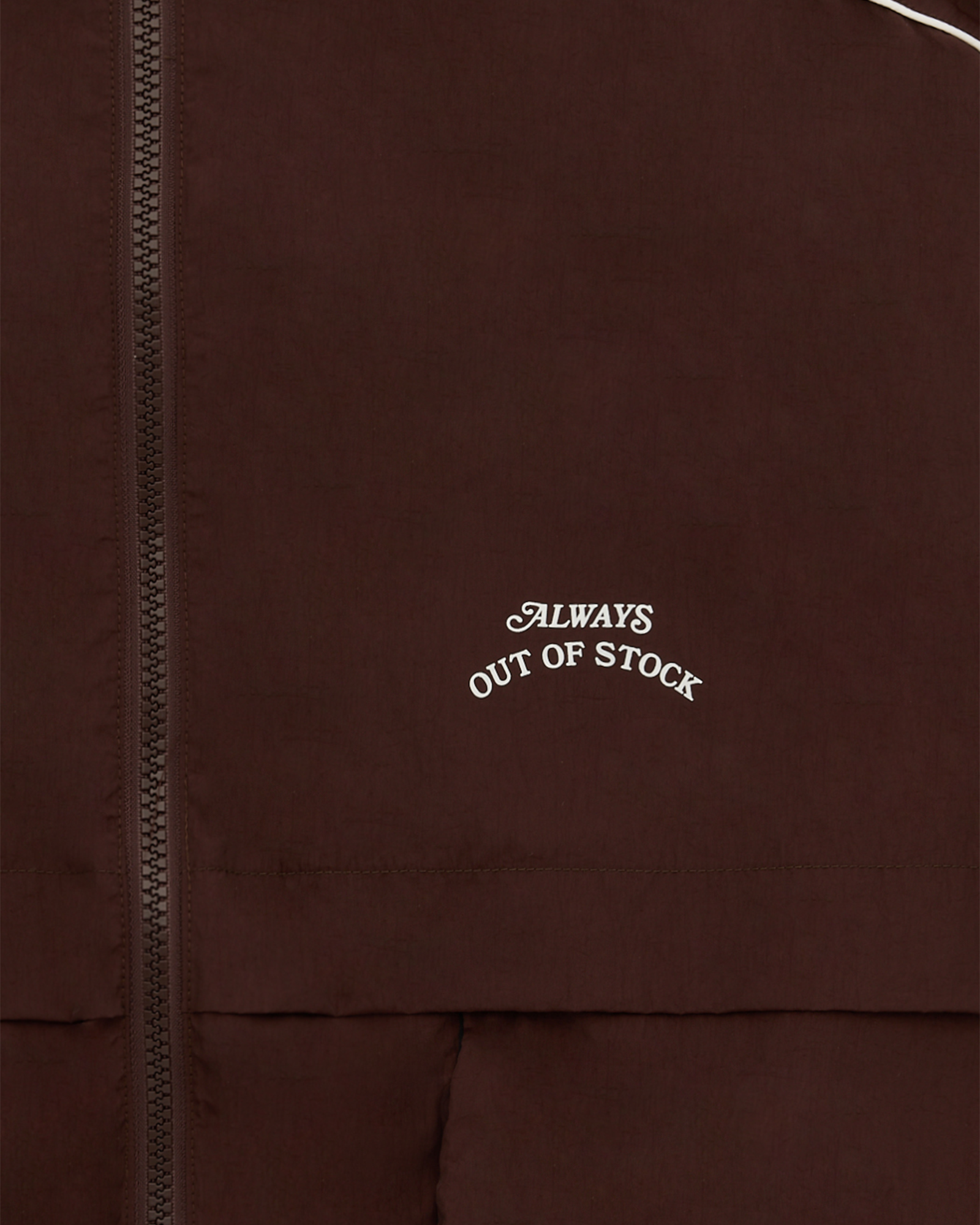ALWAYS OUT OF STOCK・オールウェイズ アウト オブ ストック - ジャケット UMBRO SHELL JACKET / BROWN