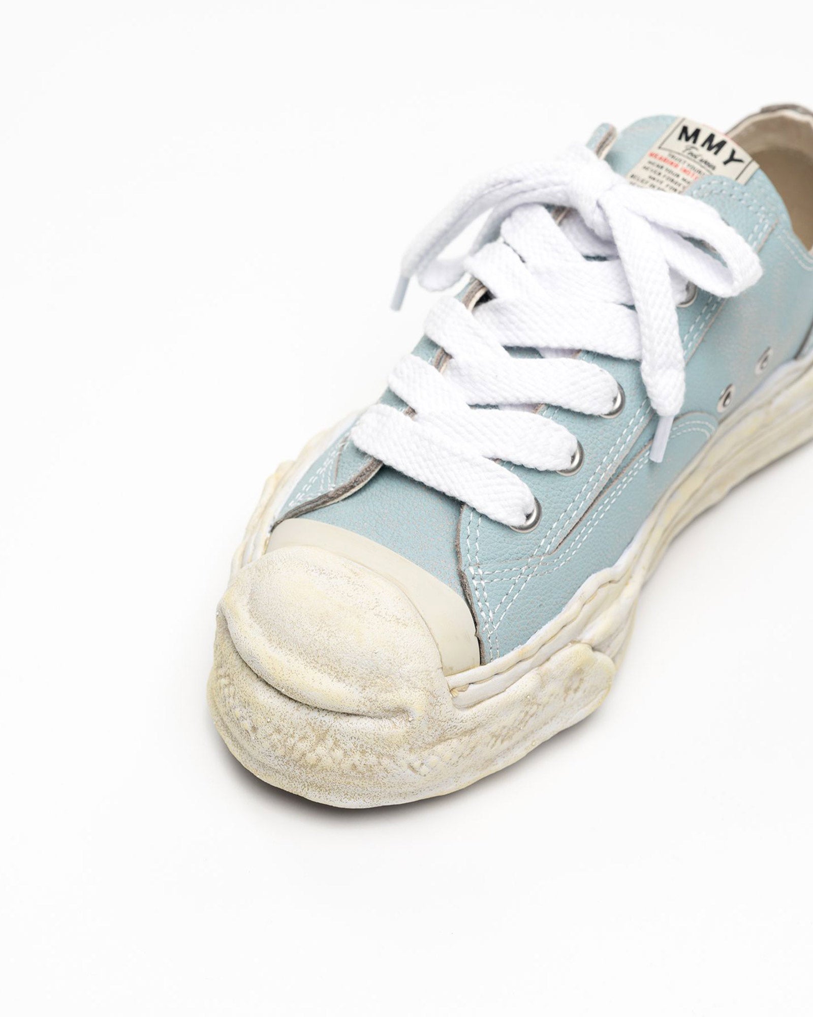 MIHARA YASUHIRO・ミハラヤスヒロ - ローカットスニーカー HANK SHRINK LEATHER LOW / BLUE