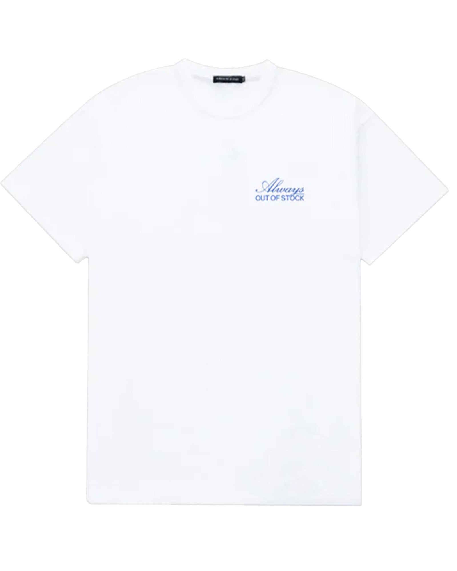 ALWAYS OUT OF STOCK・オールウェイズ アウト オブ ストック - トップス TRADITIONAL LOGO S/S TEE / WHITE