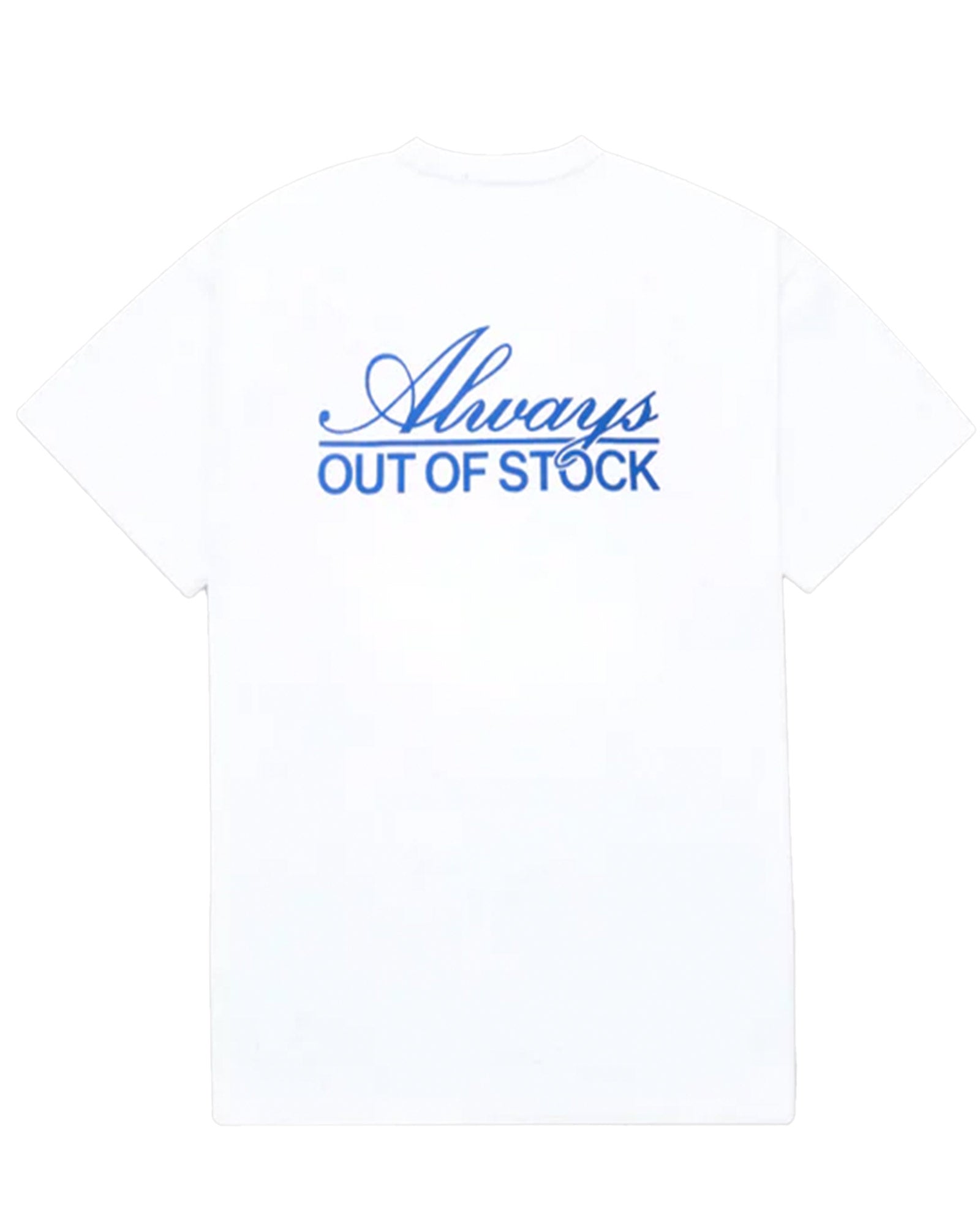 ALWAYS OUT OF STOCK・オールウェイズ アウト オブ ストック - トップス TRADITIONAL LOGO S/S TEE / WHITE