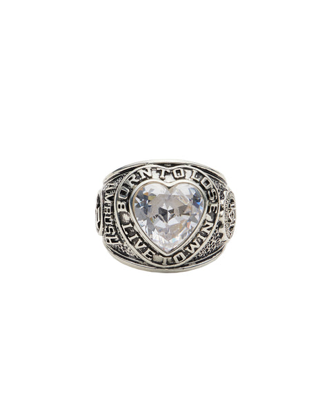 AMBUSH(アンブッシュ) HEART CLASS RING / SILVER | Detail