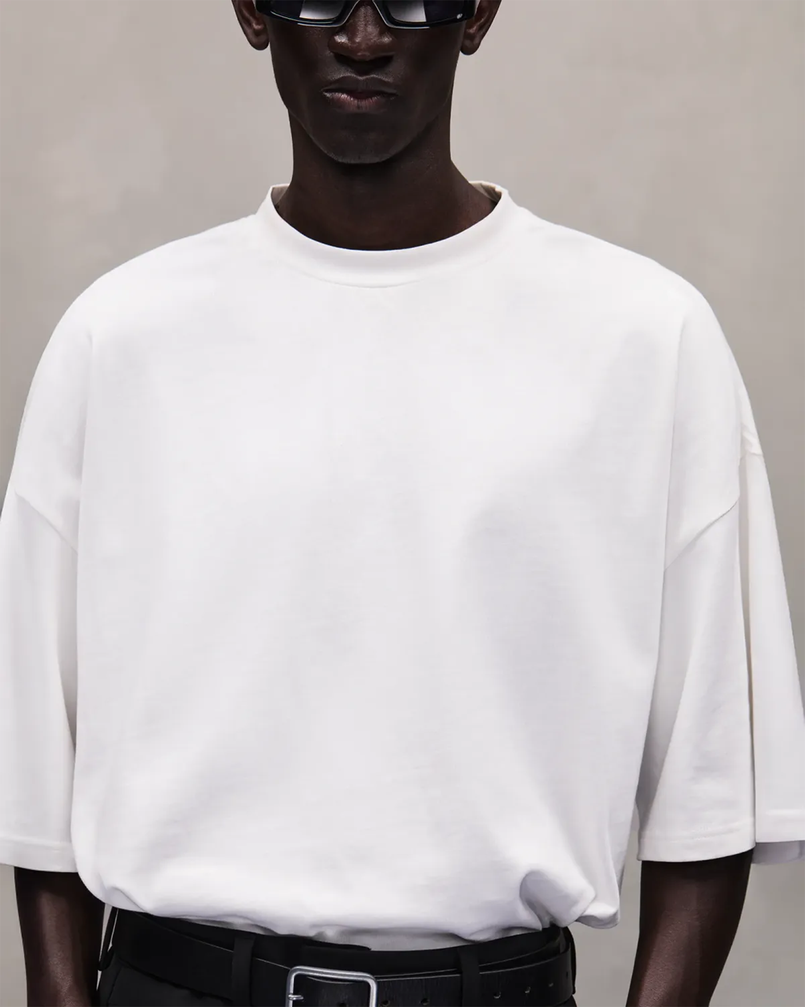 Entire studios・エンタイアスタジオ - Tシャツ・カットソー HEAVY BOXY TEE / WHITE