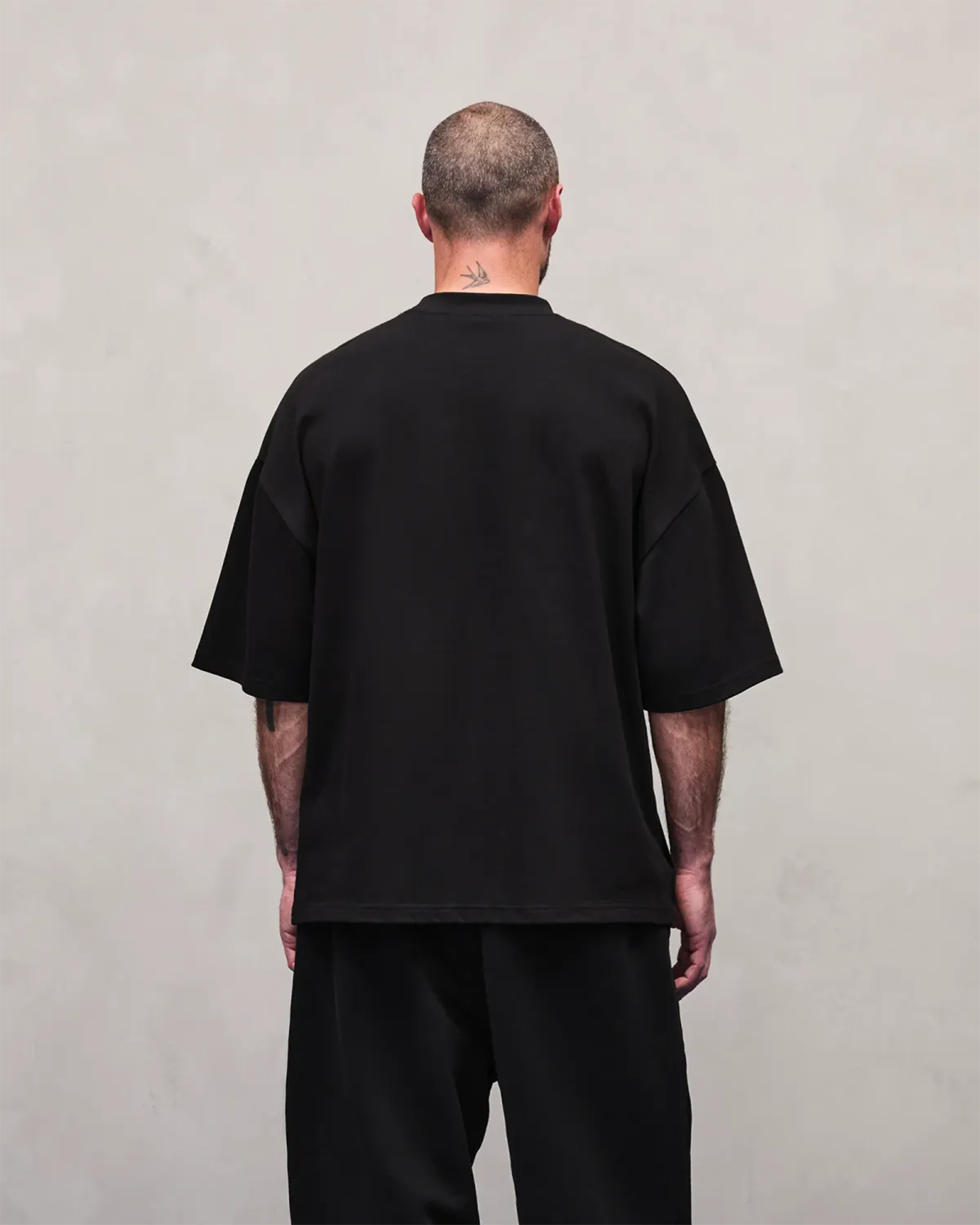 Entire studios・エンタイアスタジオ - Tシャツ・カットソー HEAVY BOXY TEE / BLACK