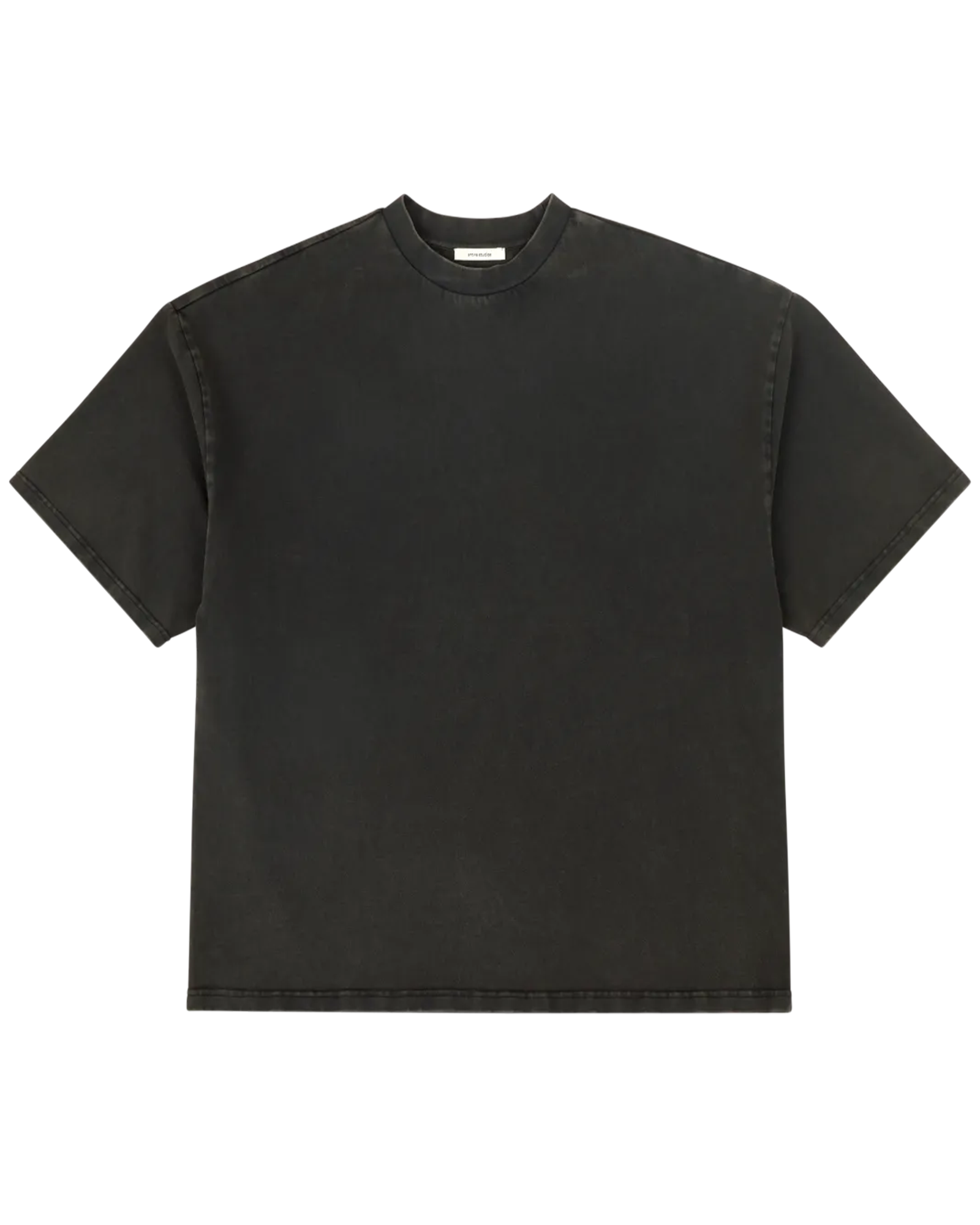 Entire studios・エンタイアスタジオ - Tシャツ・カットソー HEAVY BOXY TEE / WASHED BLACK