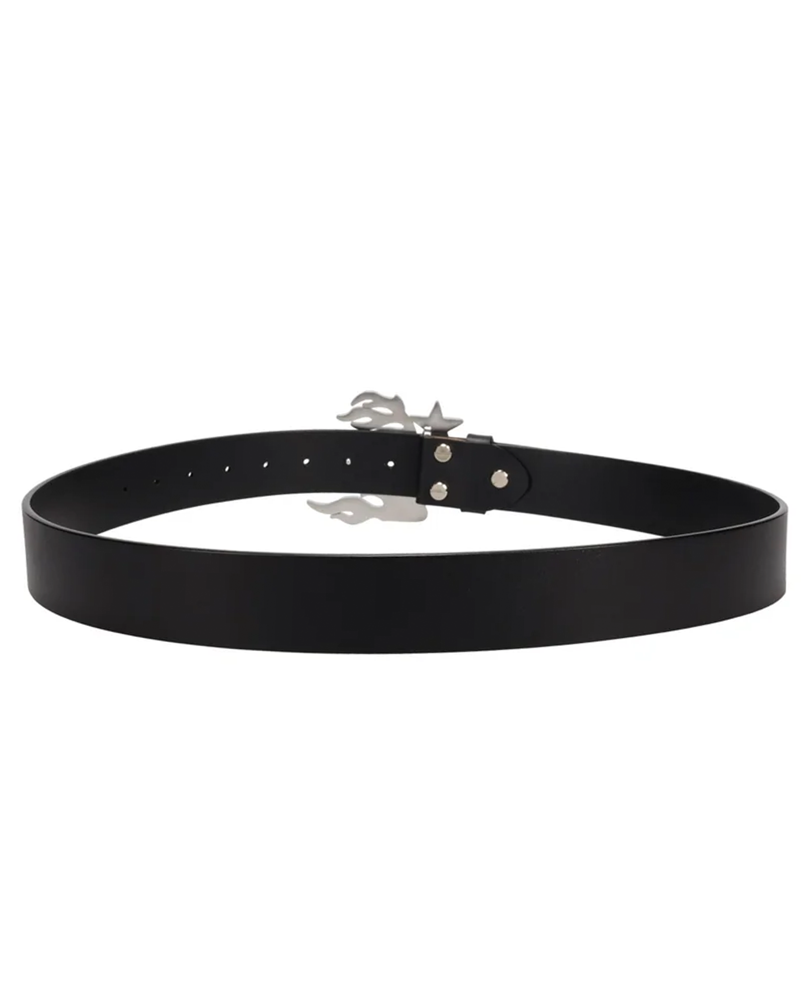 HELLSTAR・ヘルスター - ベルト HELLSTAR "FLAME GIRL" LOGO BELT / BLACK