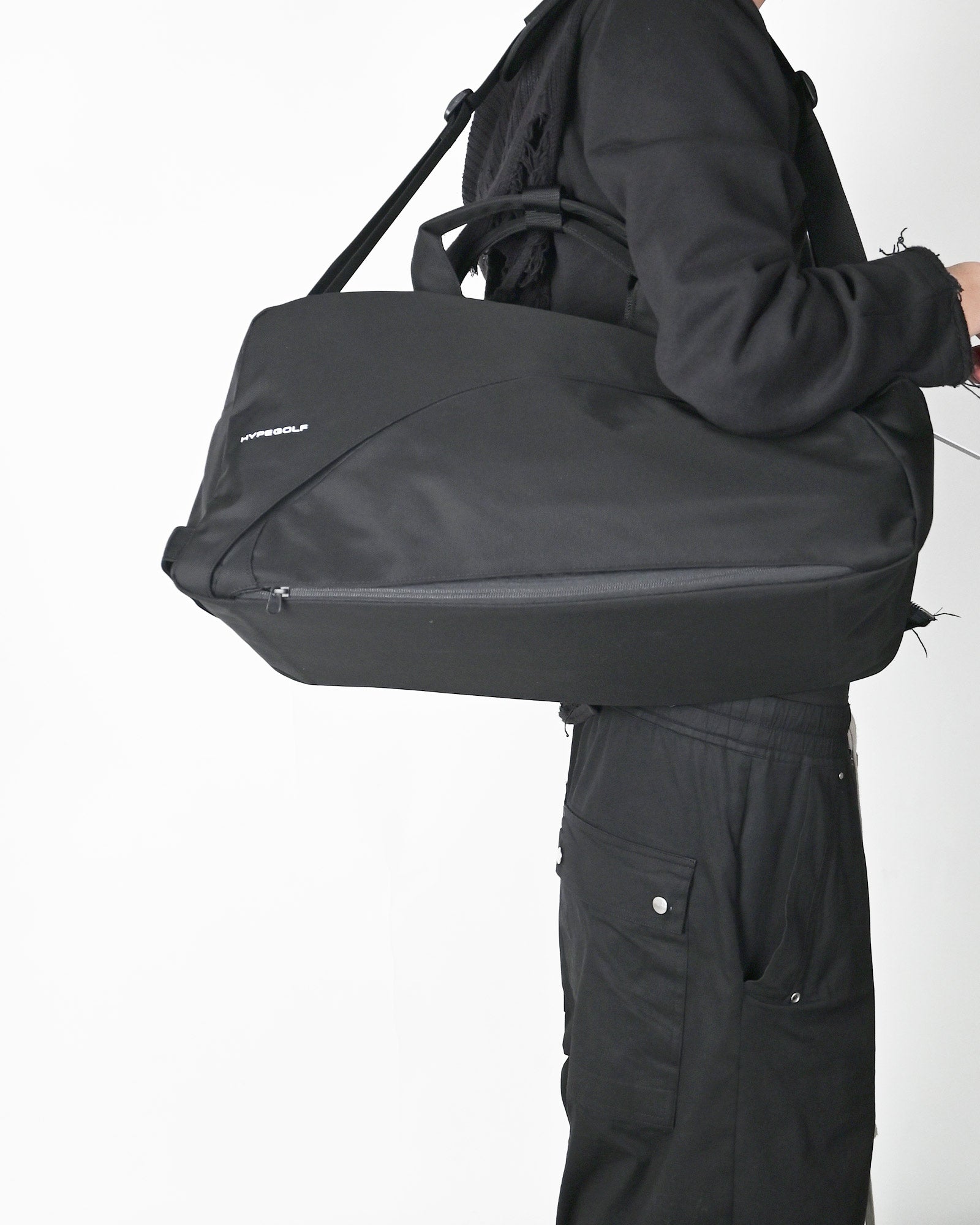 HYPEGOLF・ハイプゴルフ - ボストンバッグ DUFFLE BAG / BLACK