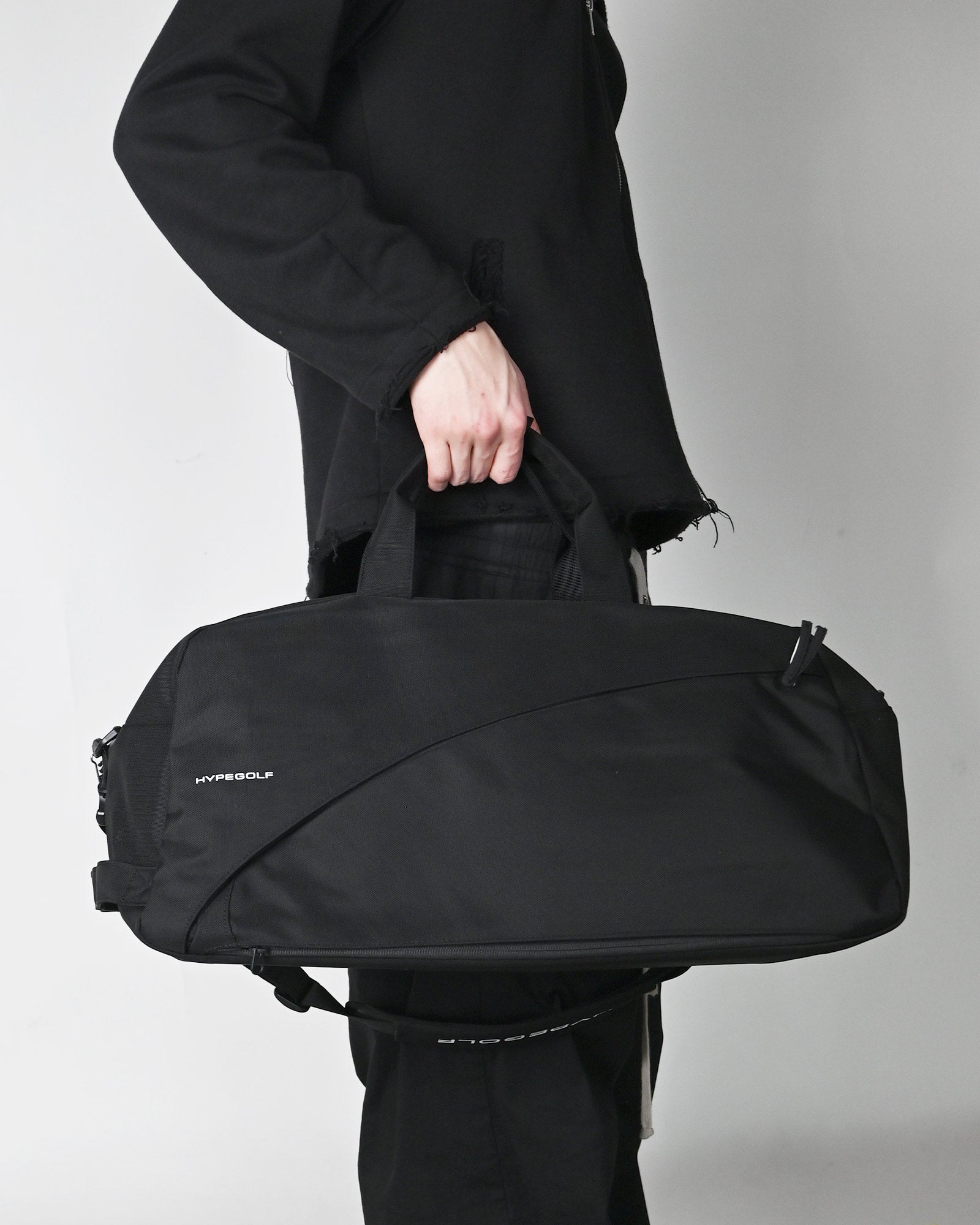 HYPEGOLF・ハイプゴルフ - ボストンバッグ DUFFLE BAG / BLACK