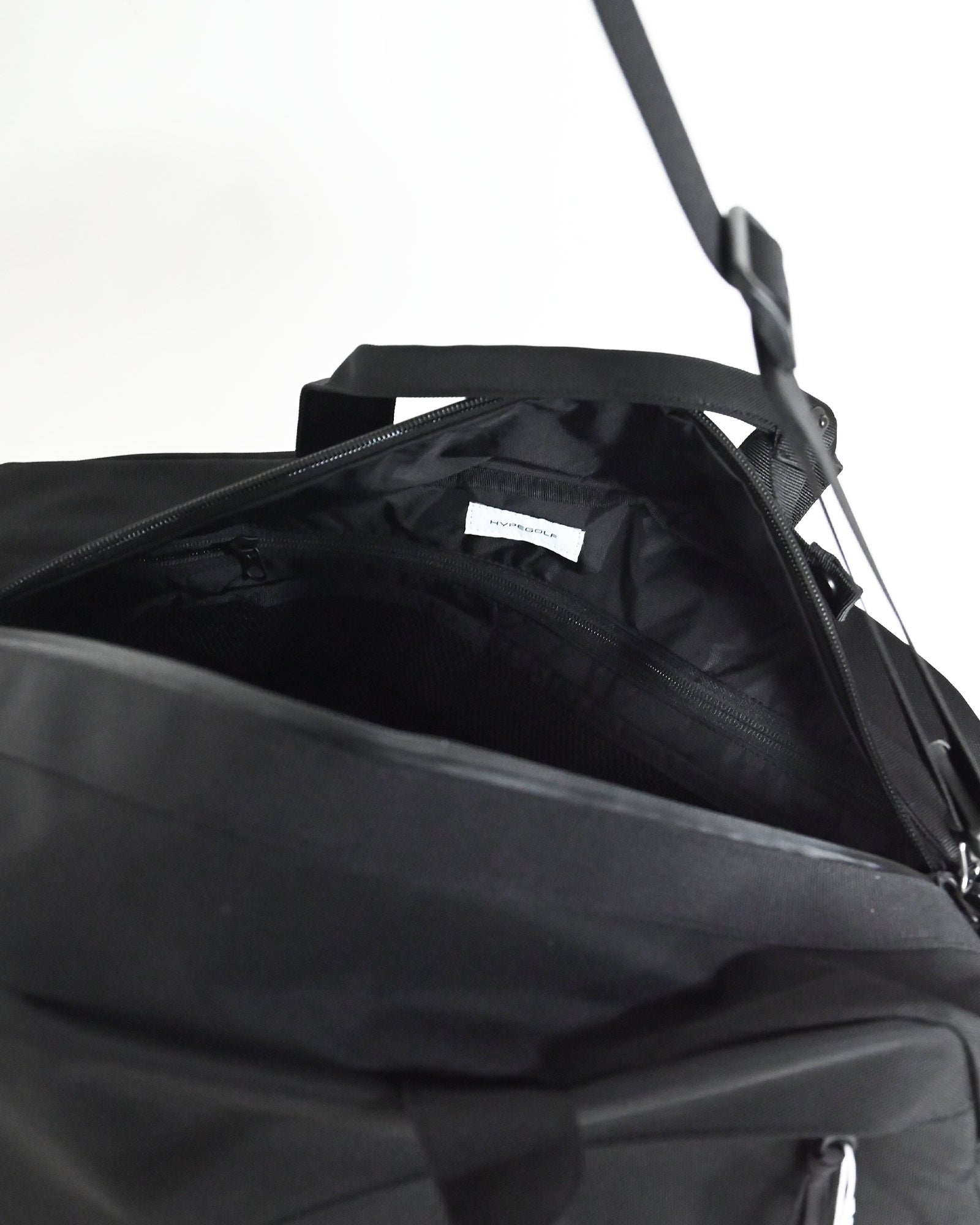 HYPEGOLF・ハイプゴルフ - ボストンバッグ DUFFLE BAG / BLACK