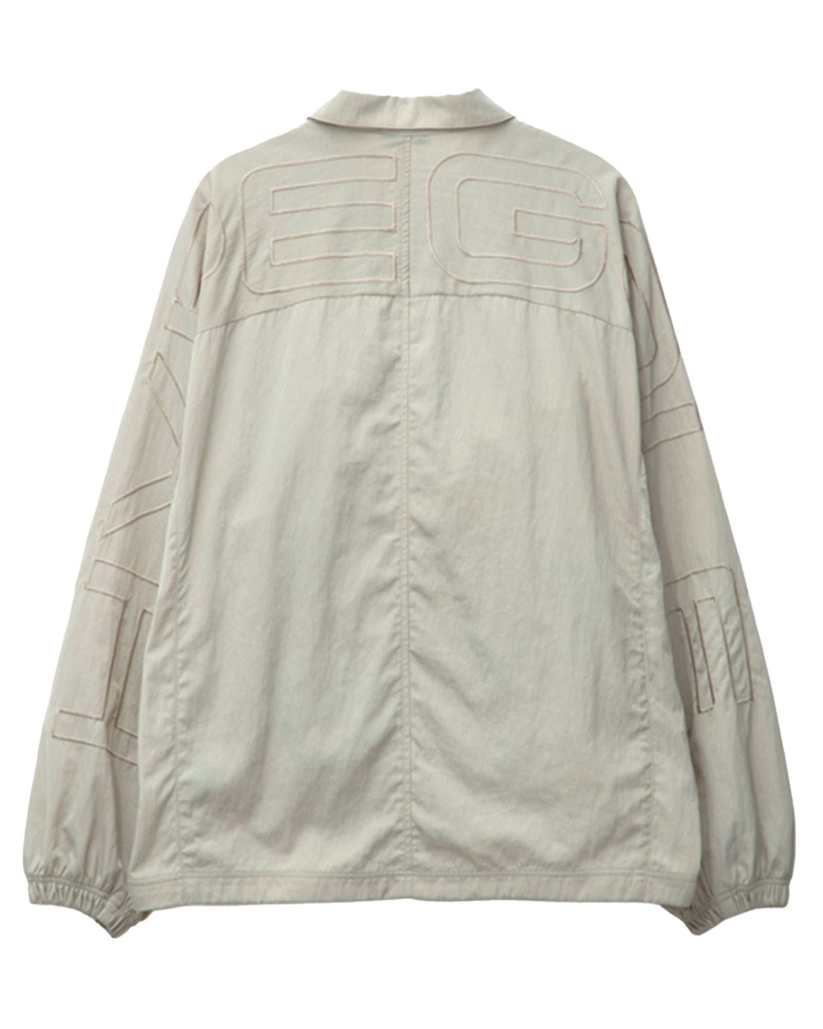 HYPEGOLF・ハイプゴルフ - ジャケット BACK LOGO WOVEN JACKET / SAND