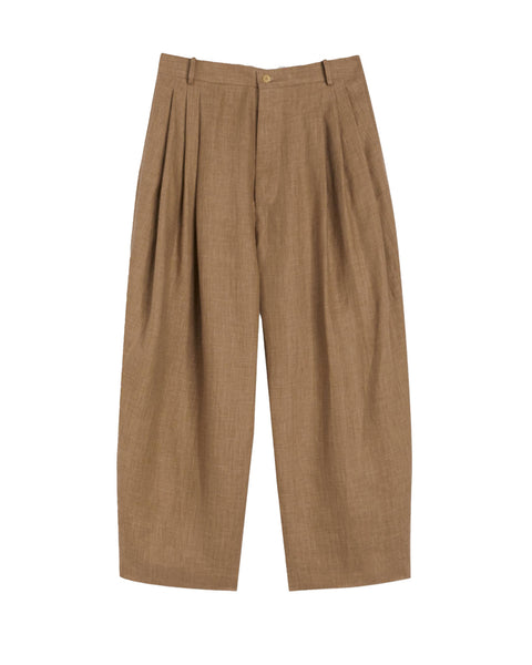 HED MAYNER (ヘドメイナー) SS26 LINEN PANTS | Detail Application