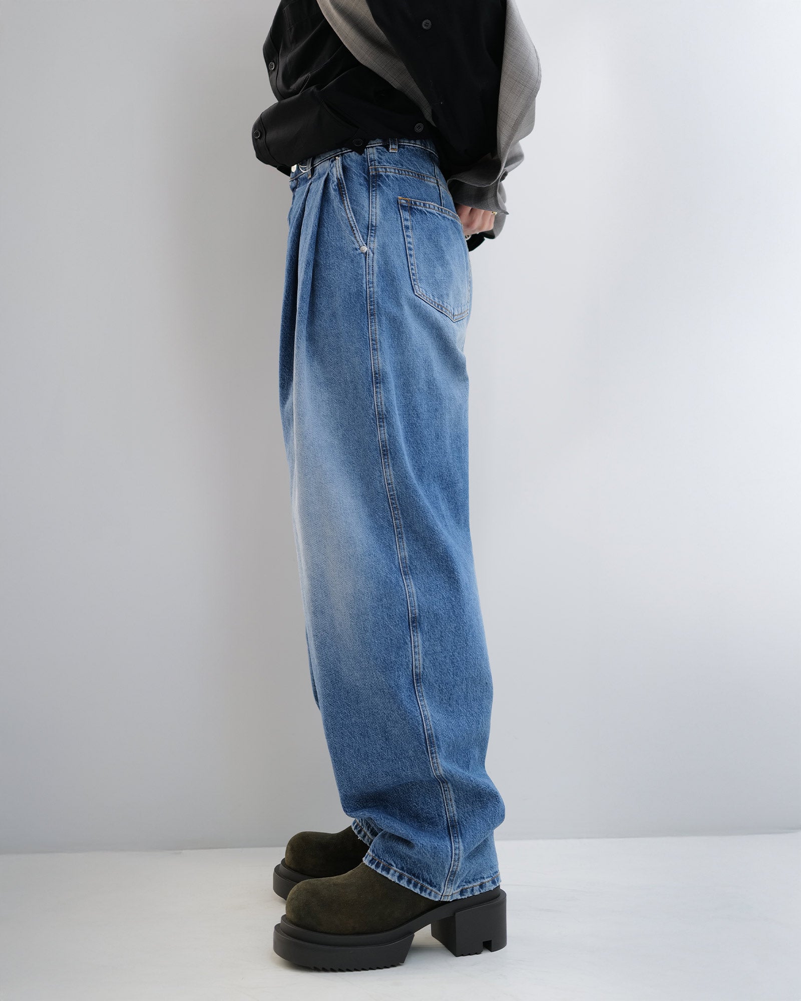 HED MAYNER・ヘド・メイナー - デニムパンツ DENIM  PANTS / BLUE