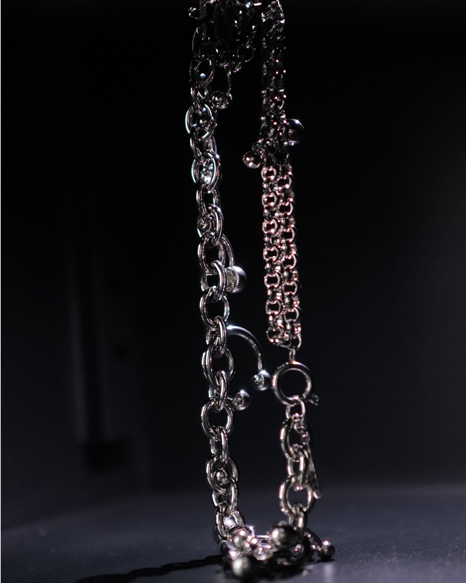JUSTINE CLENQUET・ジュスティーヌ・クランケ - ネックレス HOLLY NECKLACE / PALLADIUM