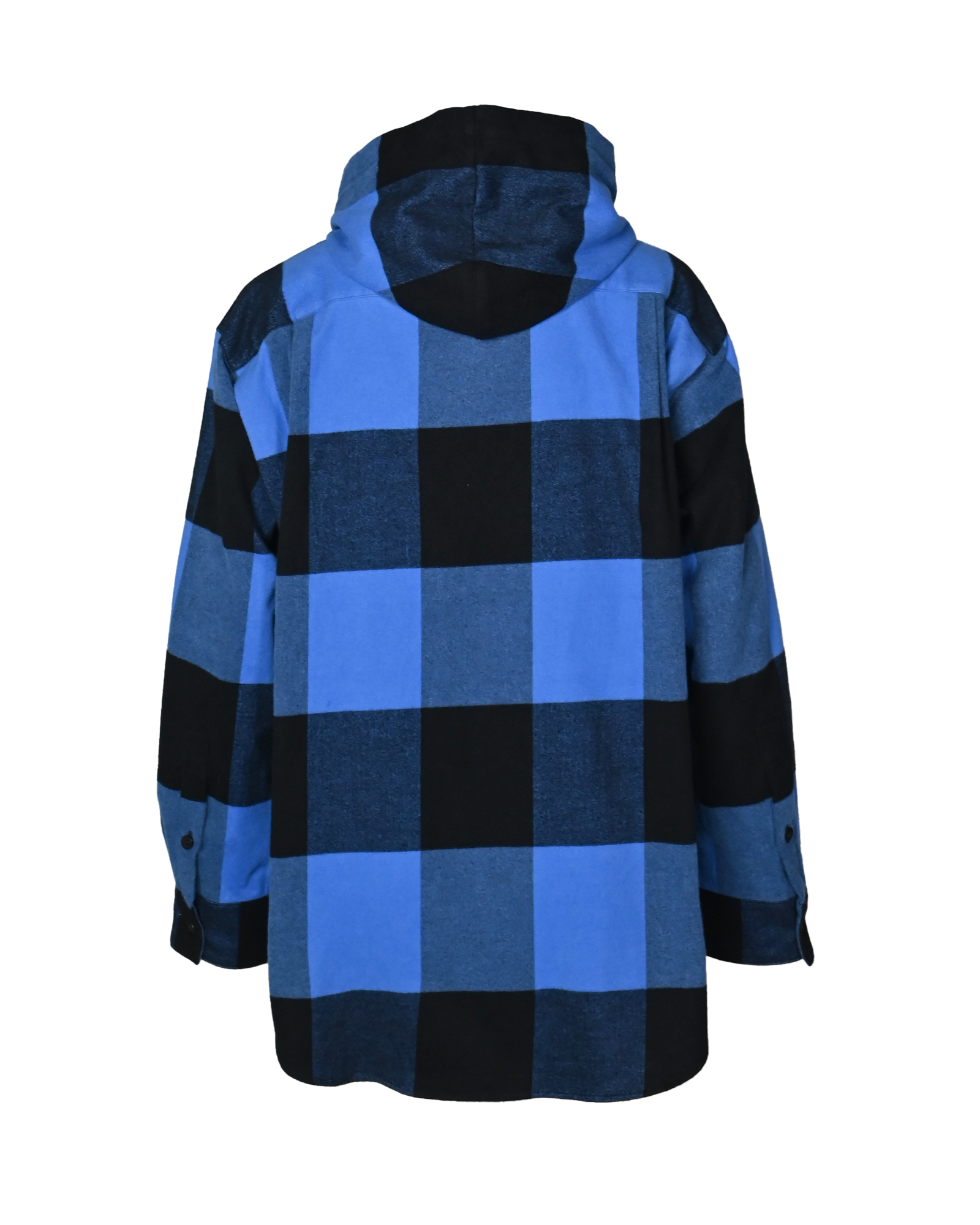 OVERCOAT・オーバーコート - パーカー・フーディ HOODED FLANNEL SHIRT / BLUE CHECK