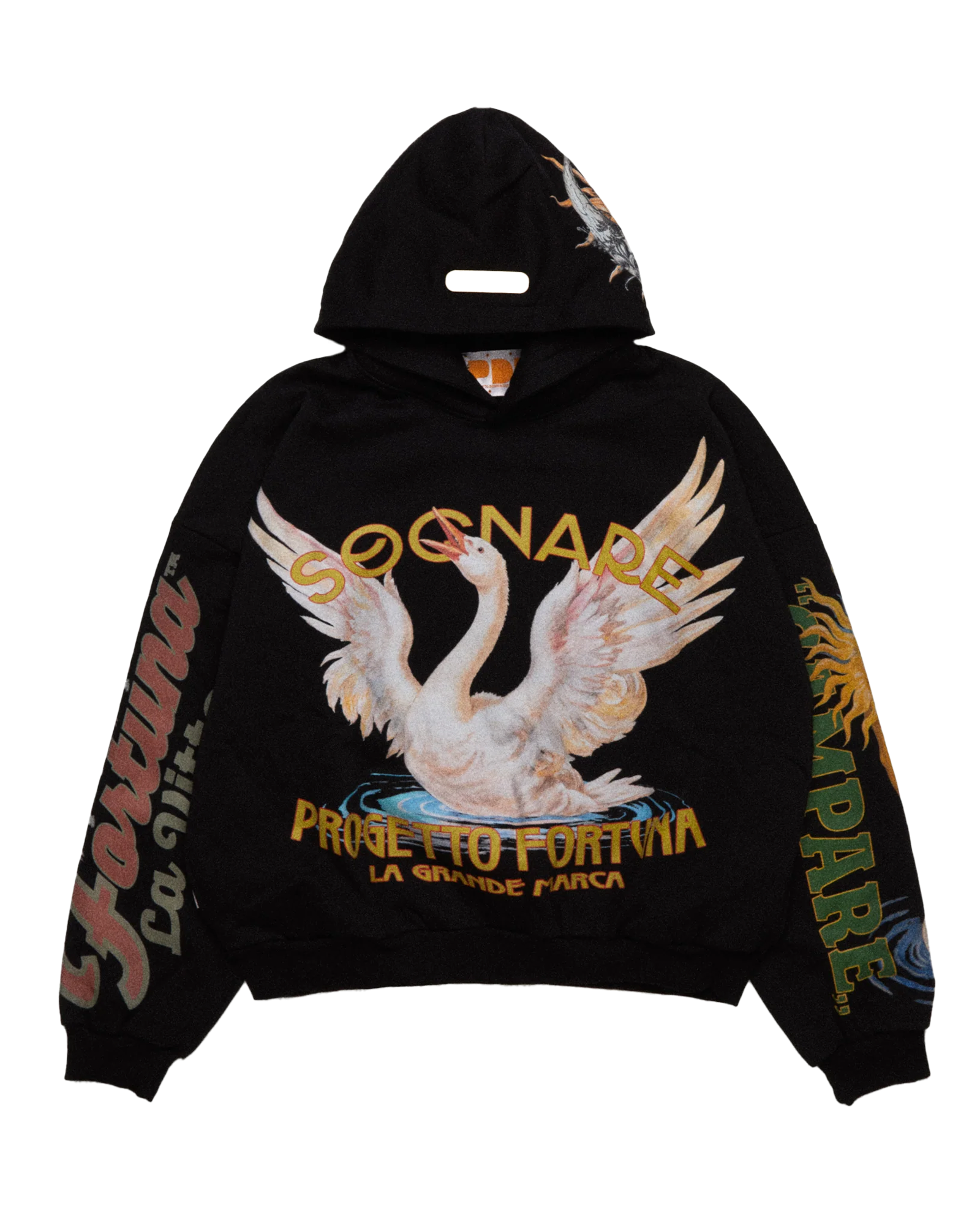 PDF・プロジェクト・ドメニコ・フォルミケッティ - パーカー・フーディ HOODIE MI PROGETTO MIRABELLA / BLACK
