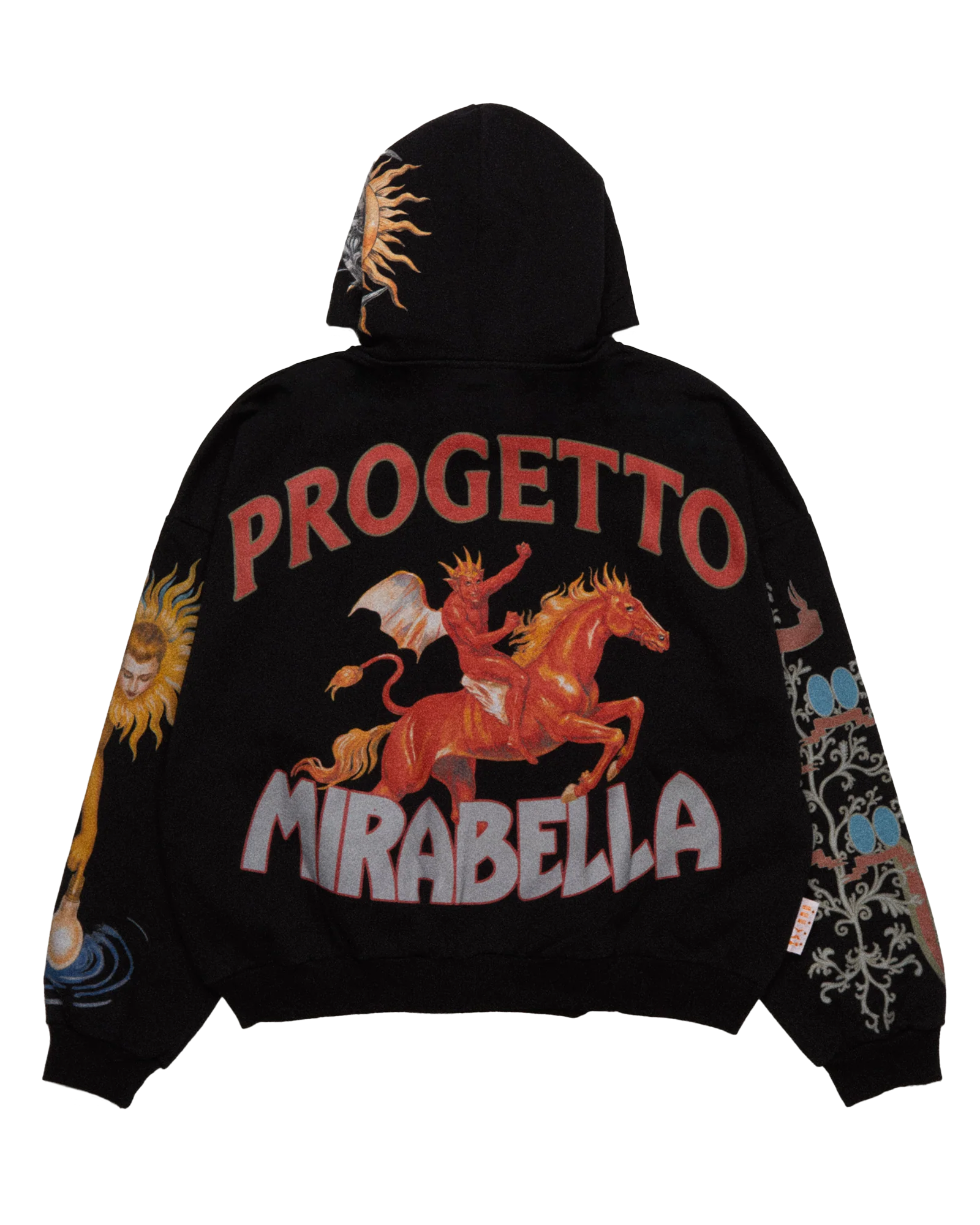 PDF・プロジェクト・ドメニコ・フォルミケッティ - パーカー・フーディ HOODIE MI PROGETTO MIRABELLA / BLACK