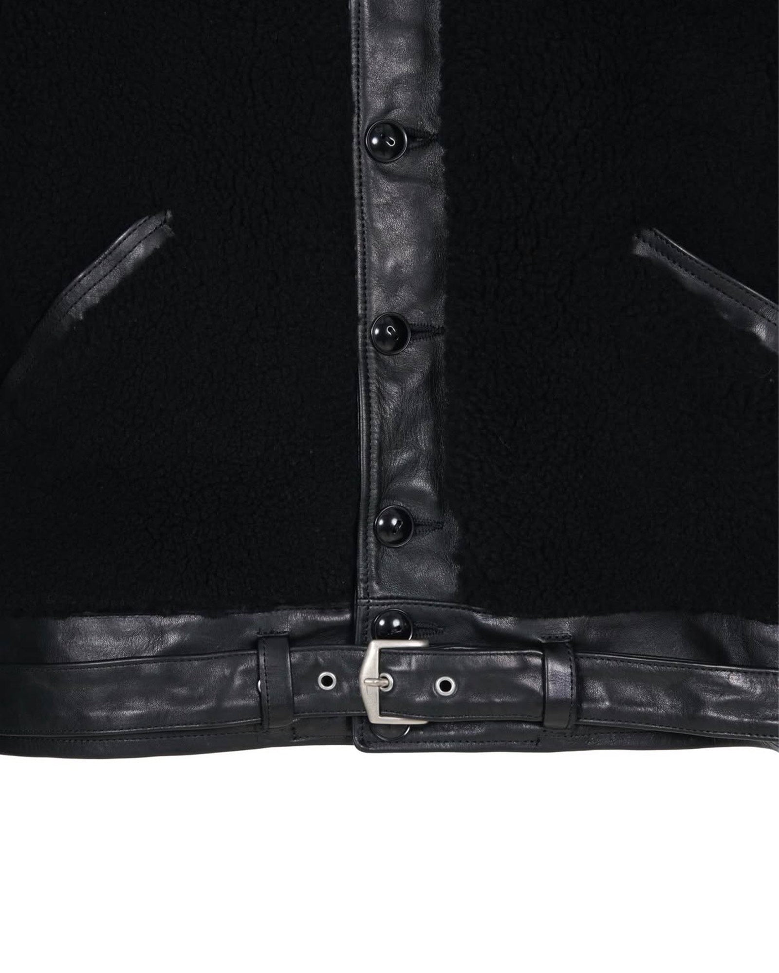 MASSES・マシス - アウター・ジャケット HORSE GRIZZLY JACKET VINTAGE W / BLACK