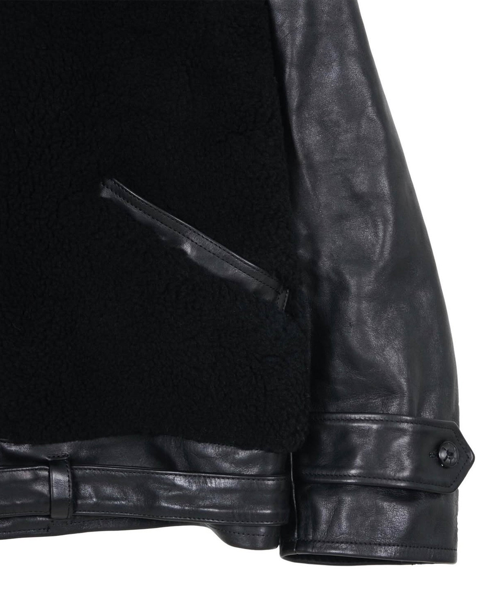 MASSES・マシス - アウター・ジャケット HORSE GRIZZLY JACKET VINTAGE W / BLACK