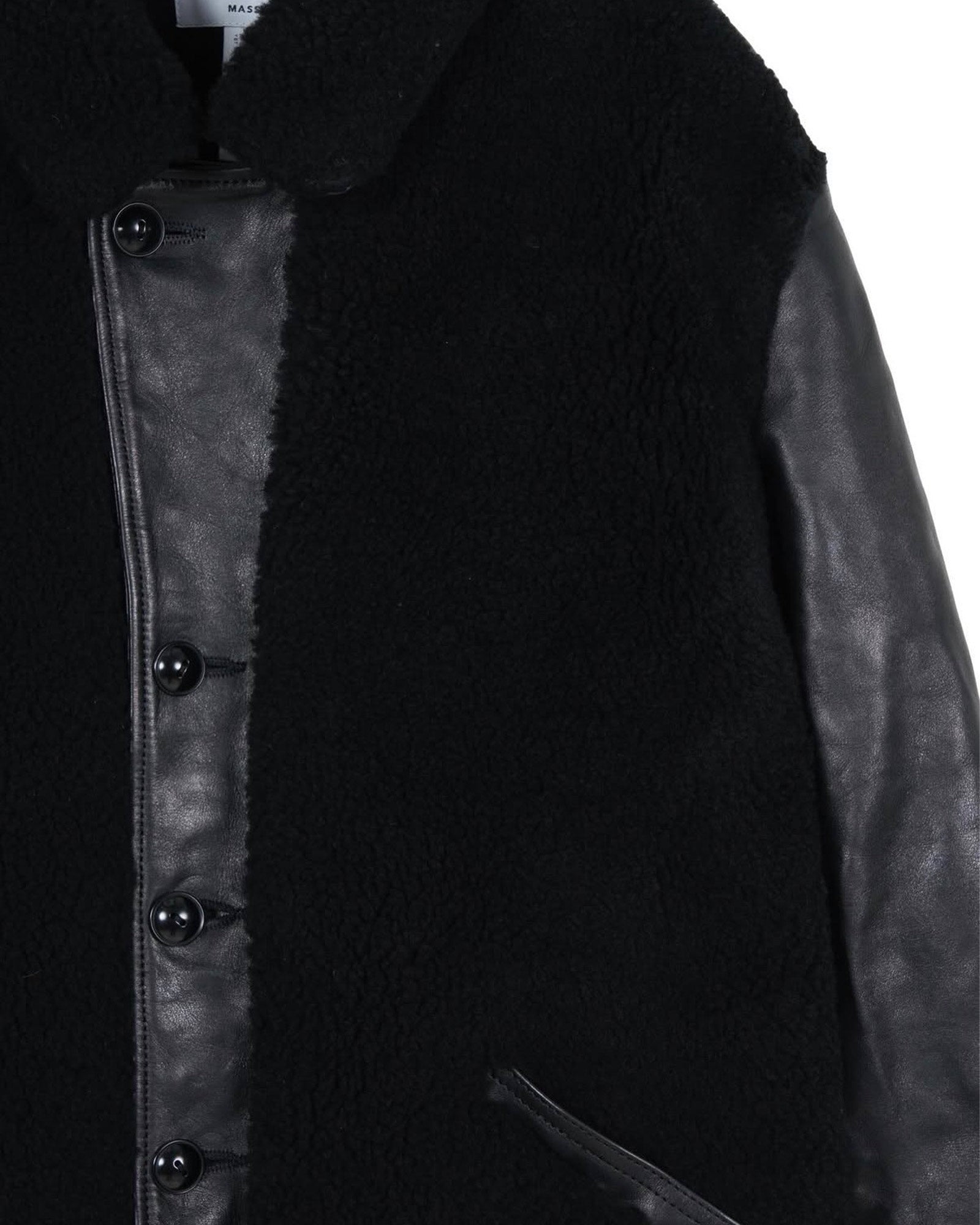 MASSES・マシス - アウター・ジャケット HORSE GRIZZLY JACKET VINTAGE W / BLACK