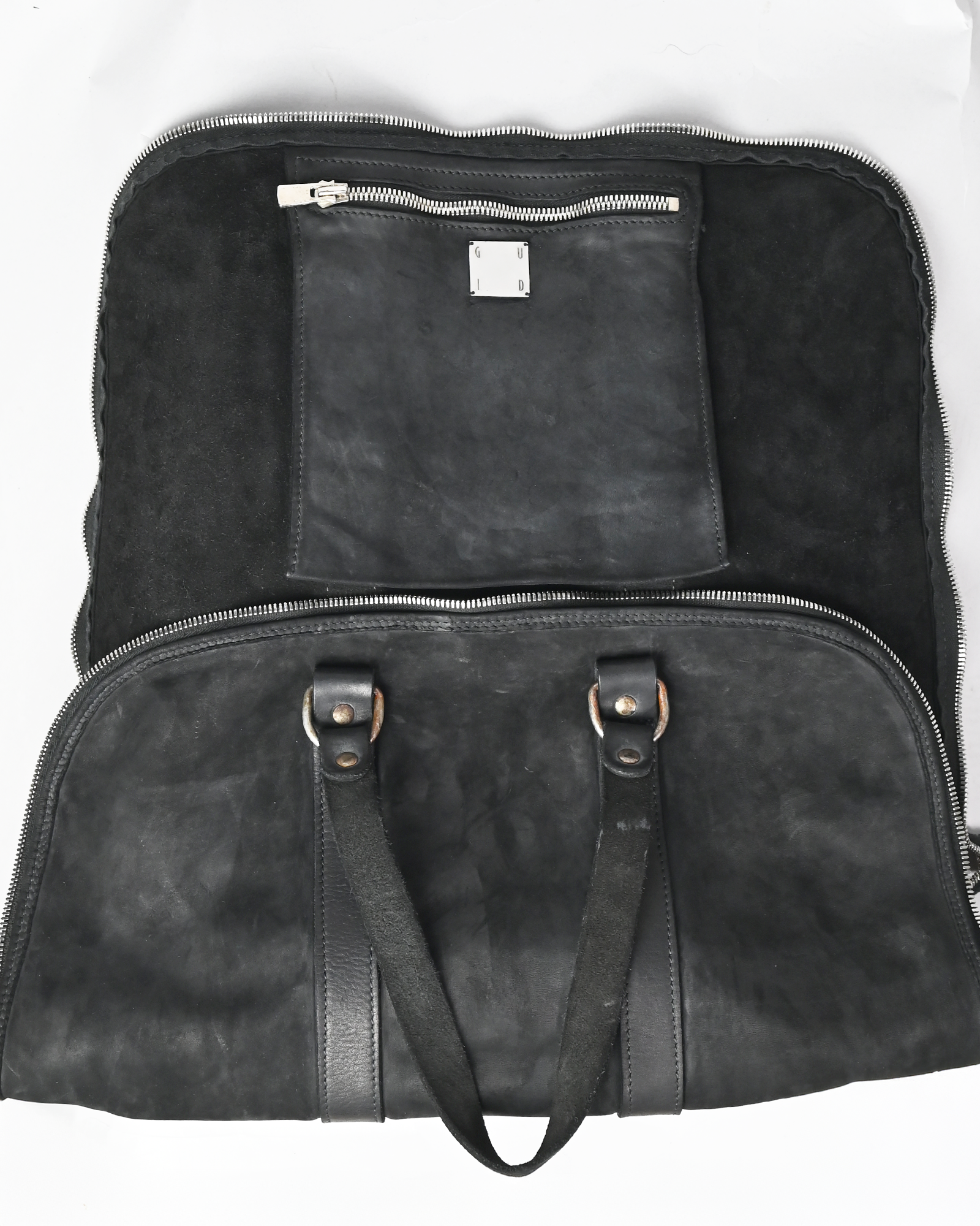 GUIDI (グイディ) AW26 HORSE OLDHANDLE BAG / BLACK | Detail