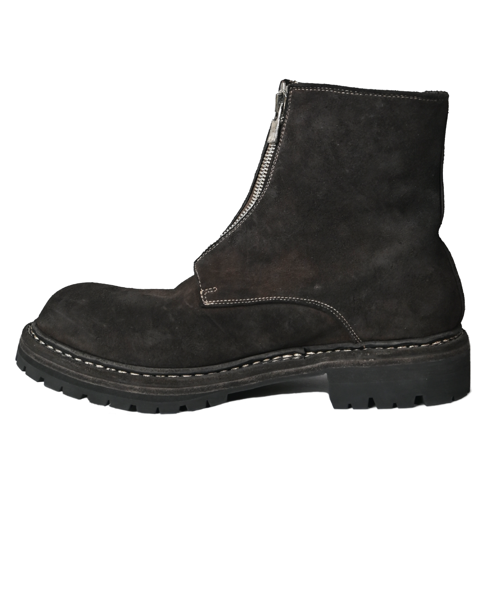 GUIDI・グイディ - ブーツ HORSE REVERSE
ZIPPED BIG DADDY BOOTS / DARK BROWN