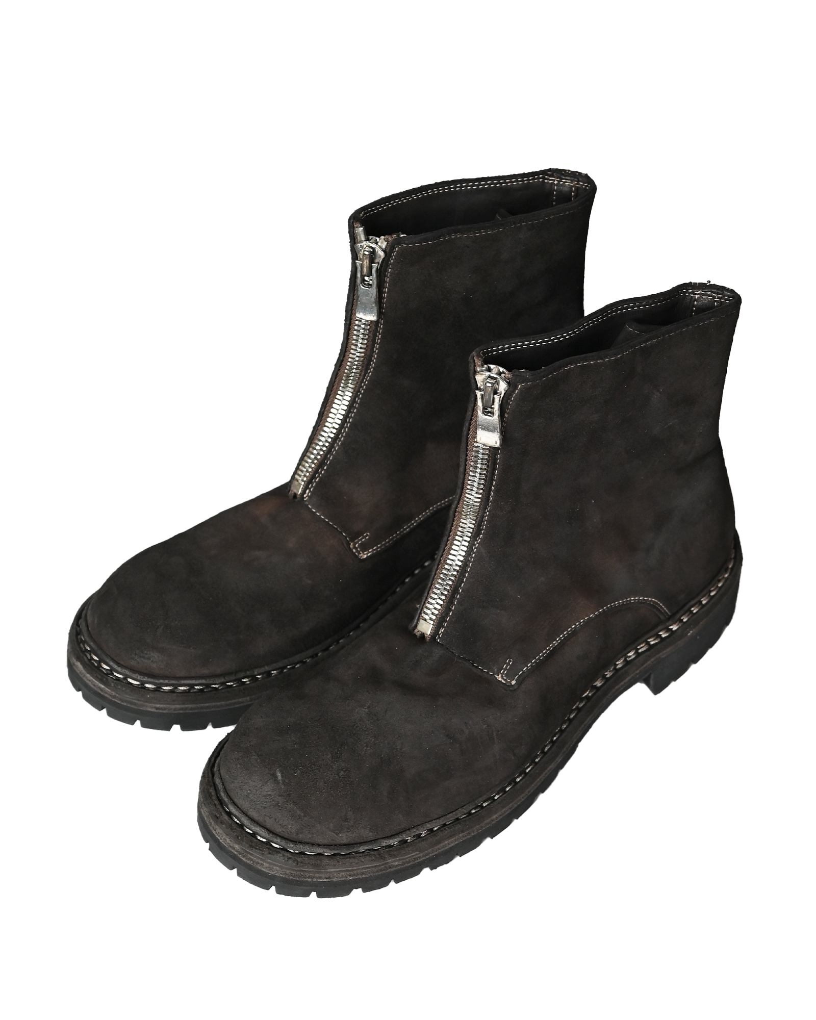 GUIDI・グイディ - ブーツ HORSE REVERSE
ZIPPED BIG DADDY BOOTS / DARK BROWN