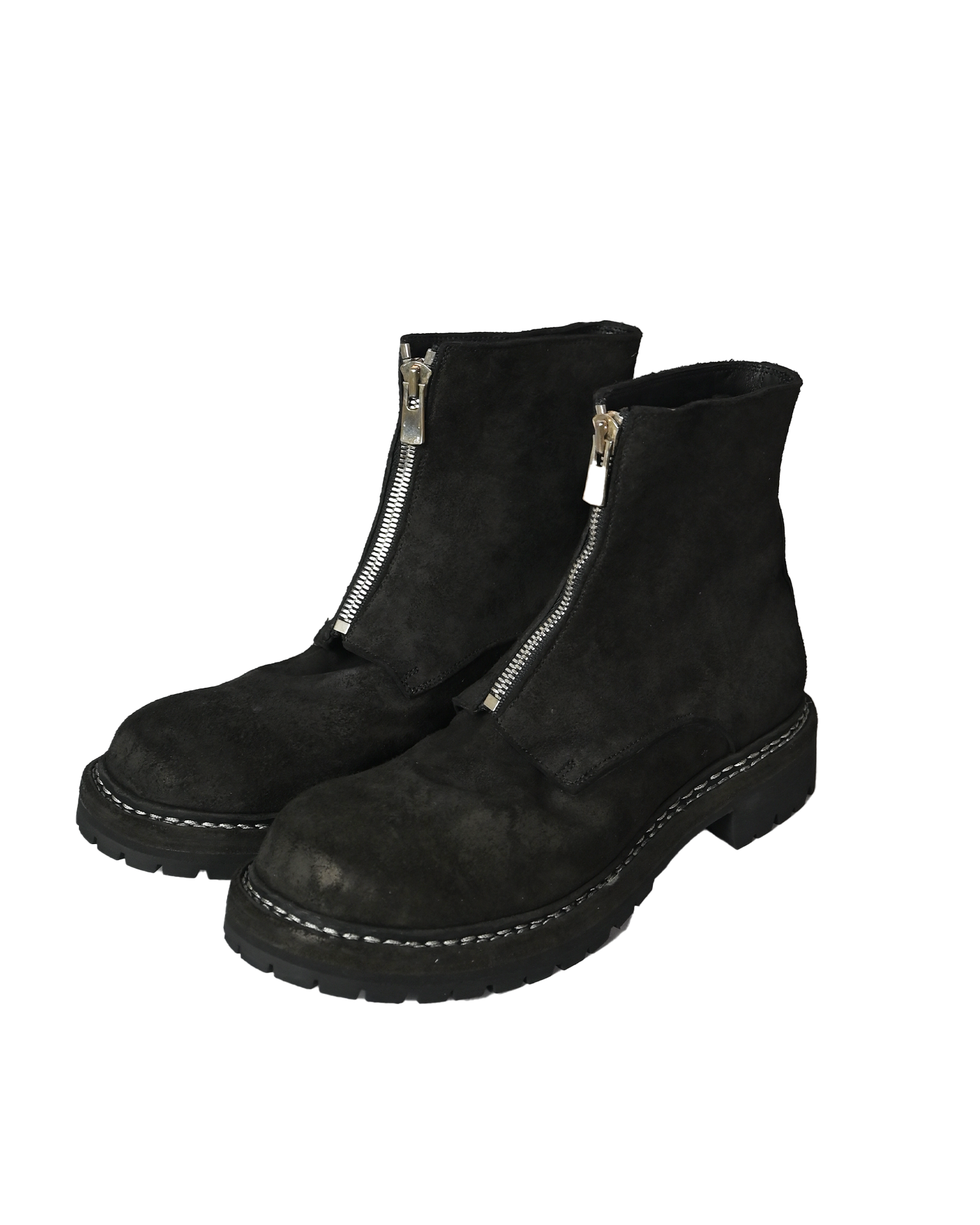 GUIDI・グイディ -  HORSE REVERSE
ZIPPED BIG DADDY BOOTS / BLACK