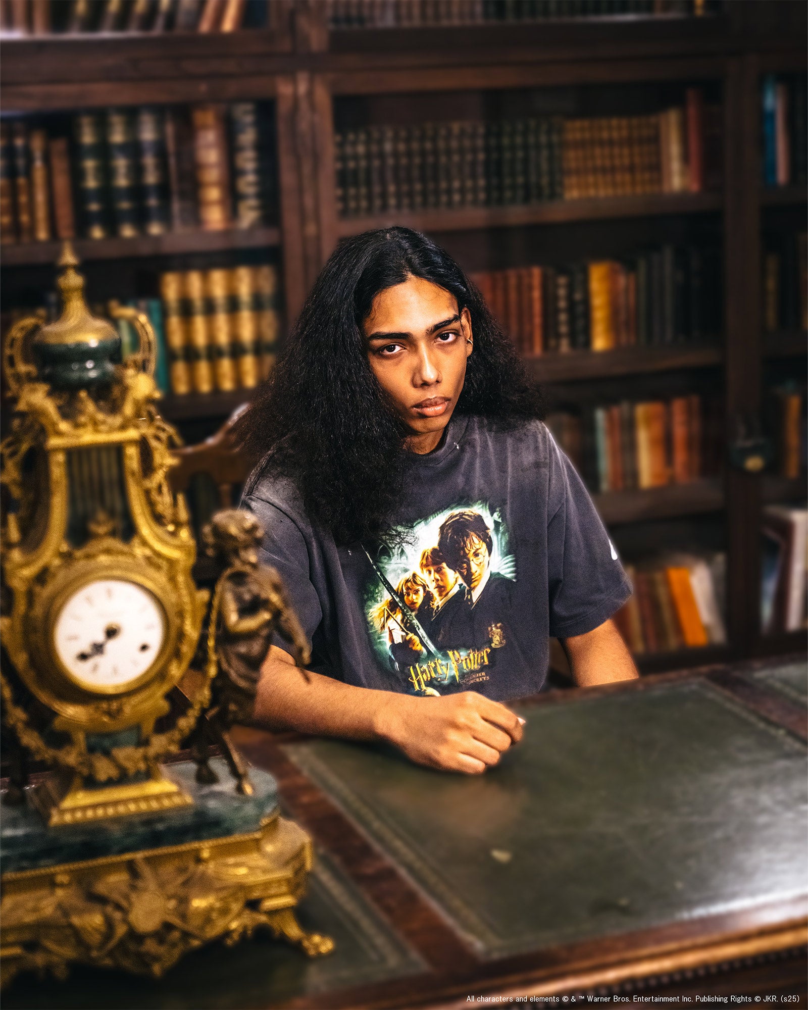 ©SAINT M××××××・セントマイケル - Tシャツ・カットソー HP_SS TEE/CHAMBER OF SCRT / BLACK