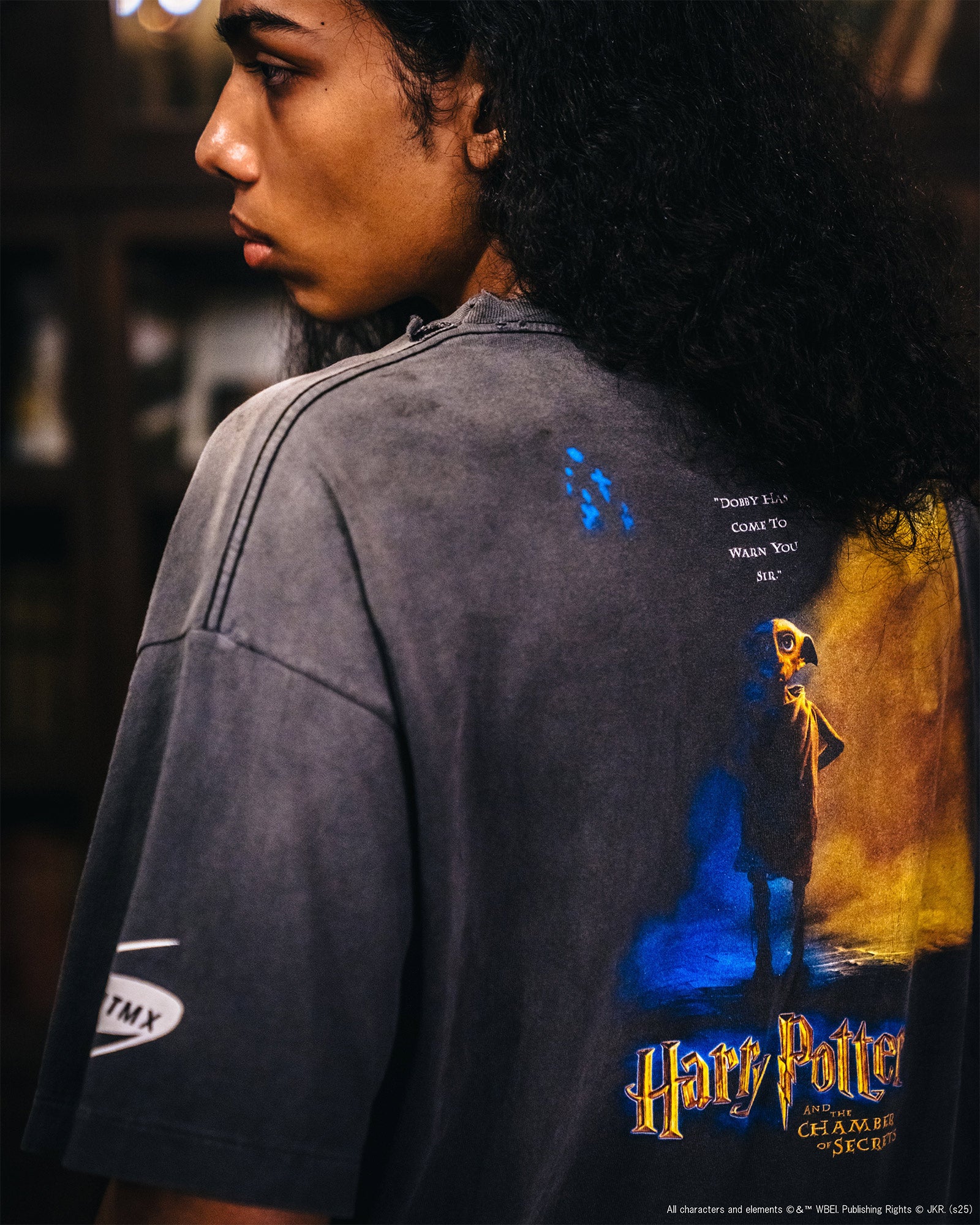©SAINT M××××××・セントマイケル - Tシャツ・カットソー HP_SS TEE/CHAMBER OF SCRT / BLACK